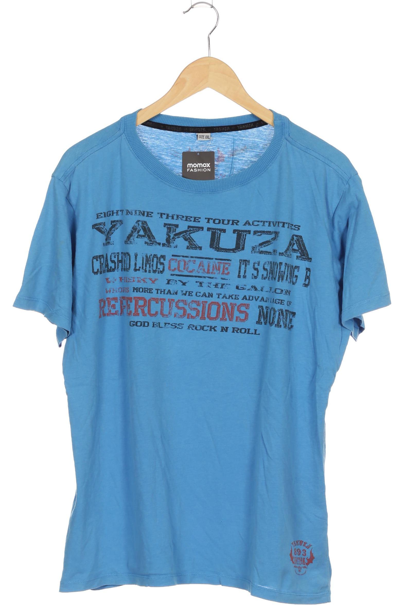 Yakuza Herren T-Shirt, blau, Gr. 56
