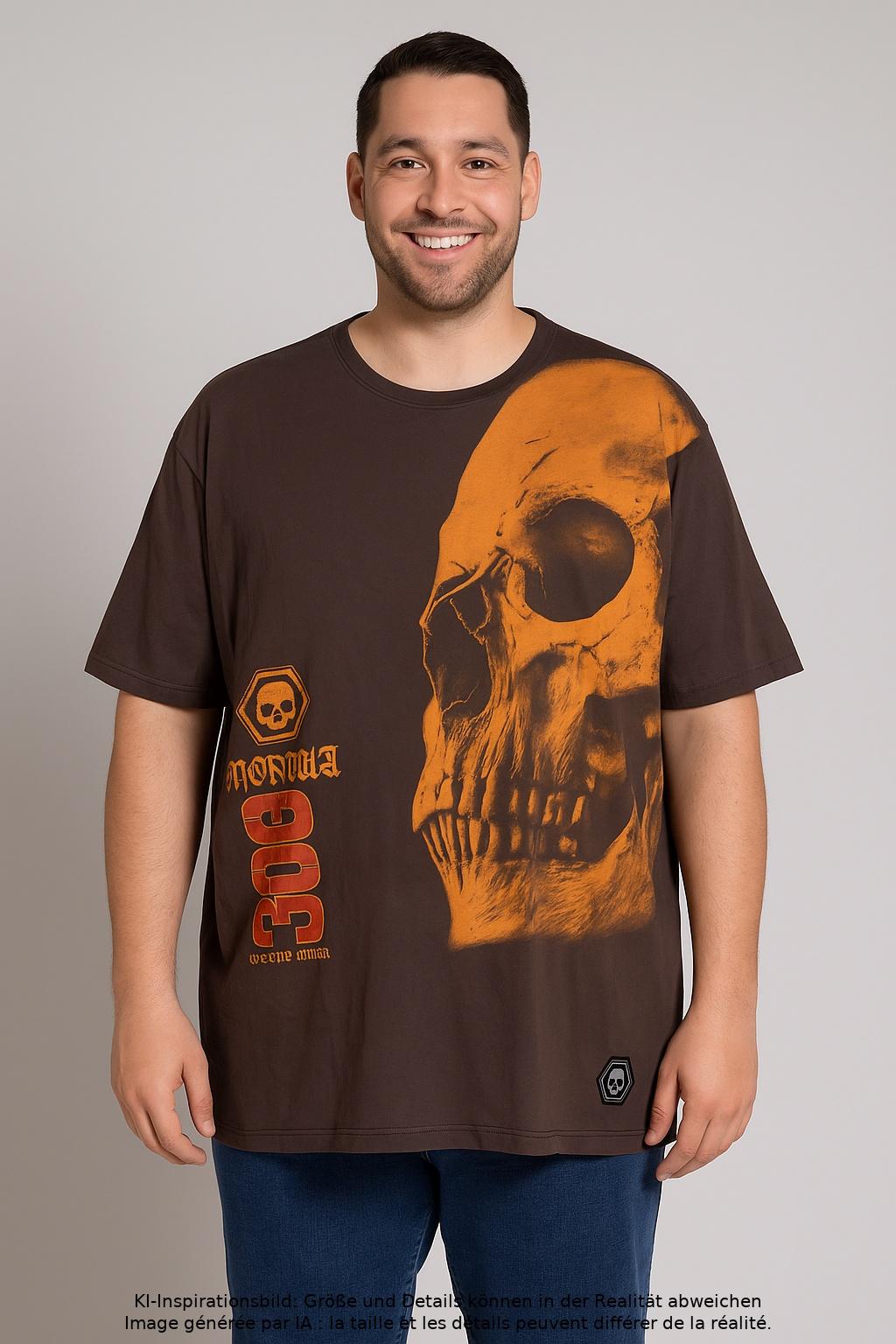 Yakuza Herren T-Shirt, braun, Gr. 62