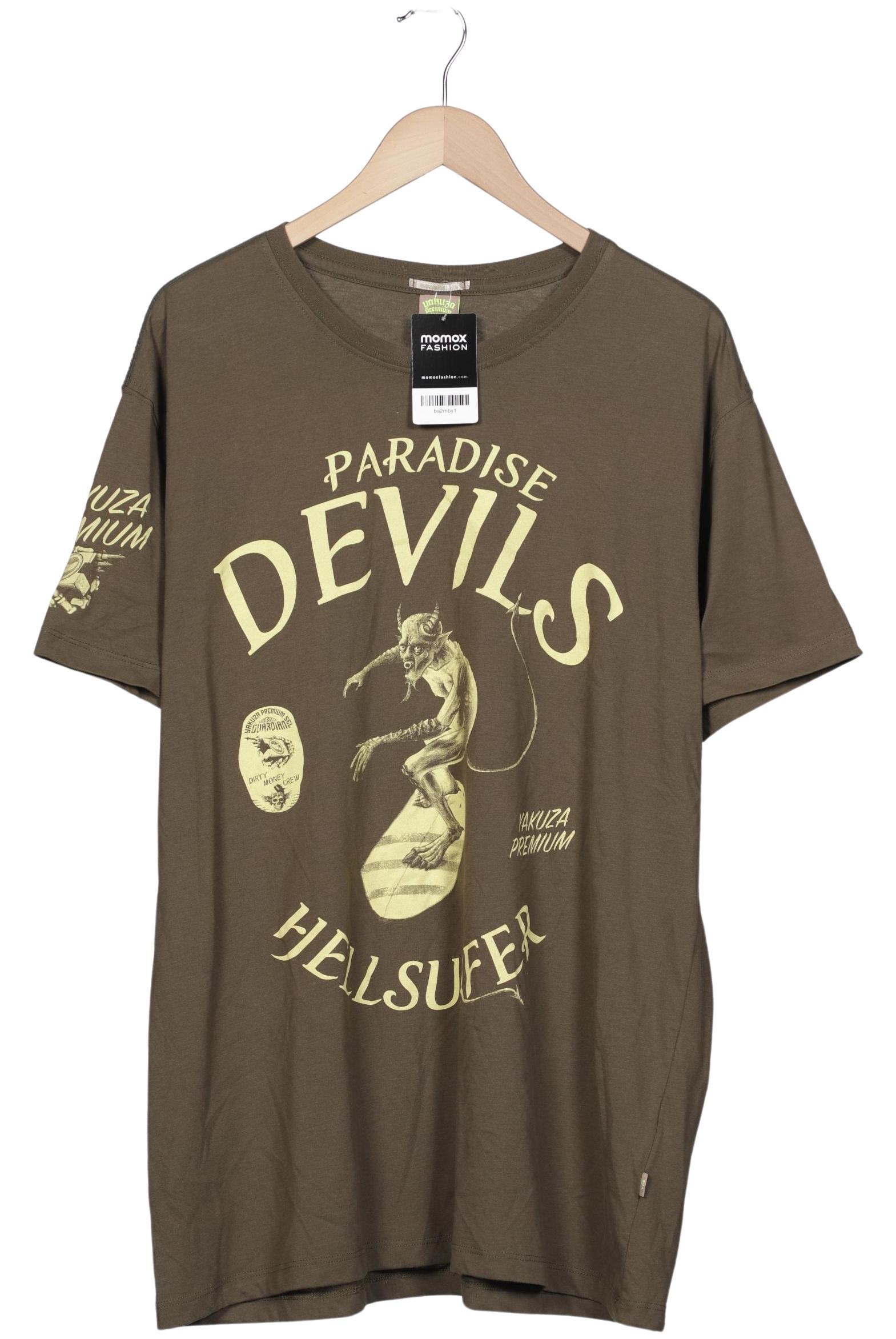 Yakuza Herren T-Shirt, grün, Gr. 60
