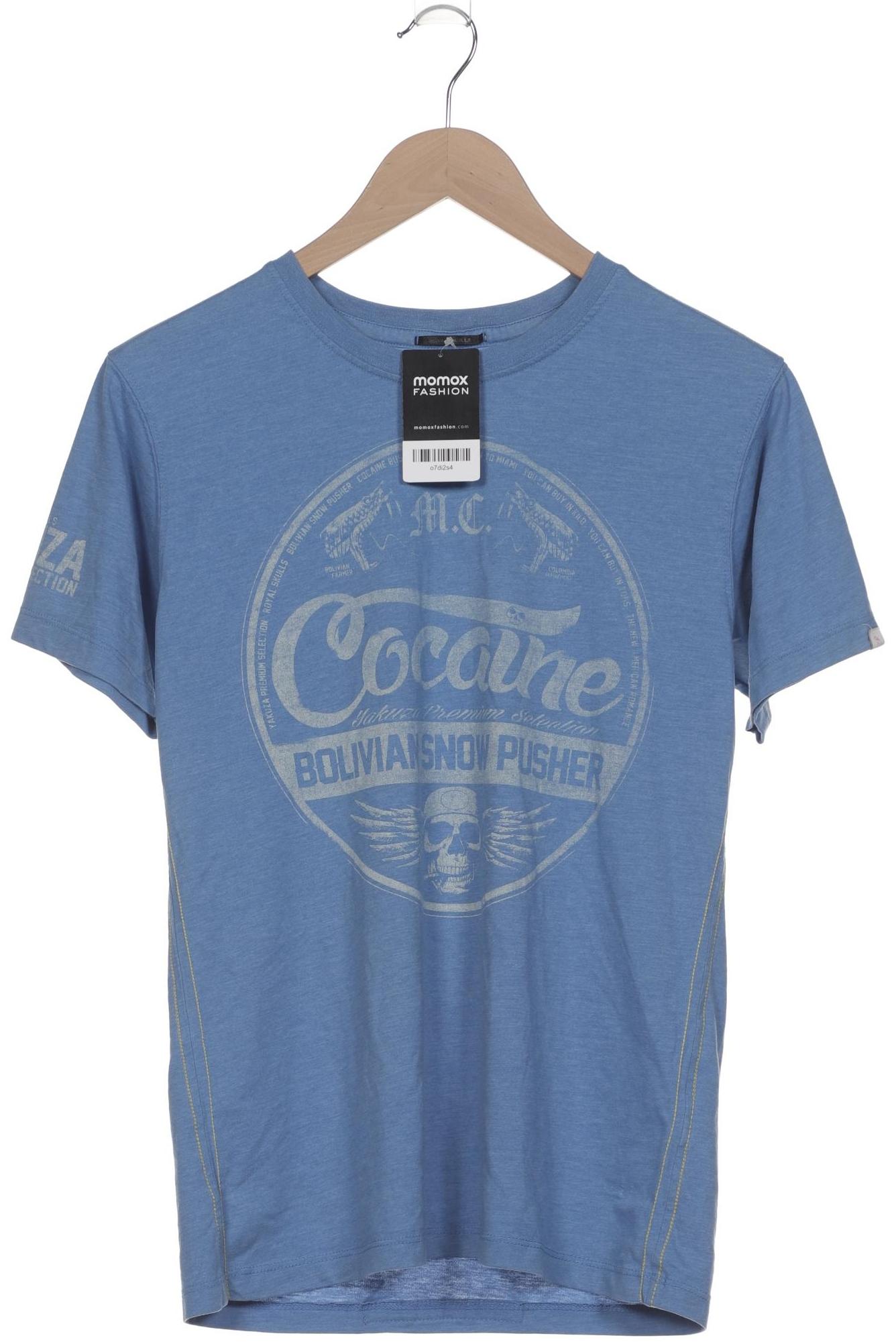 Yakuza Herren T-Shirt, blau, Gr. 48