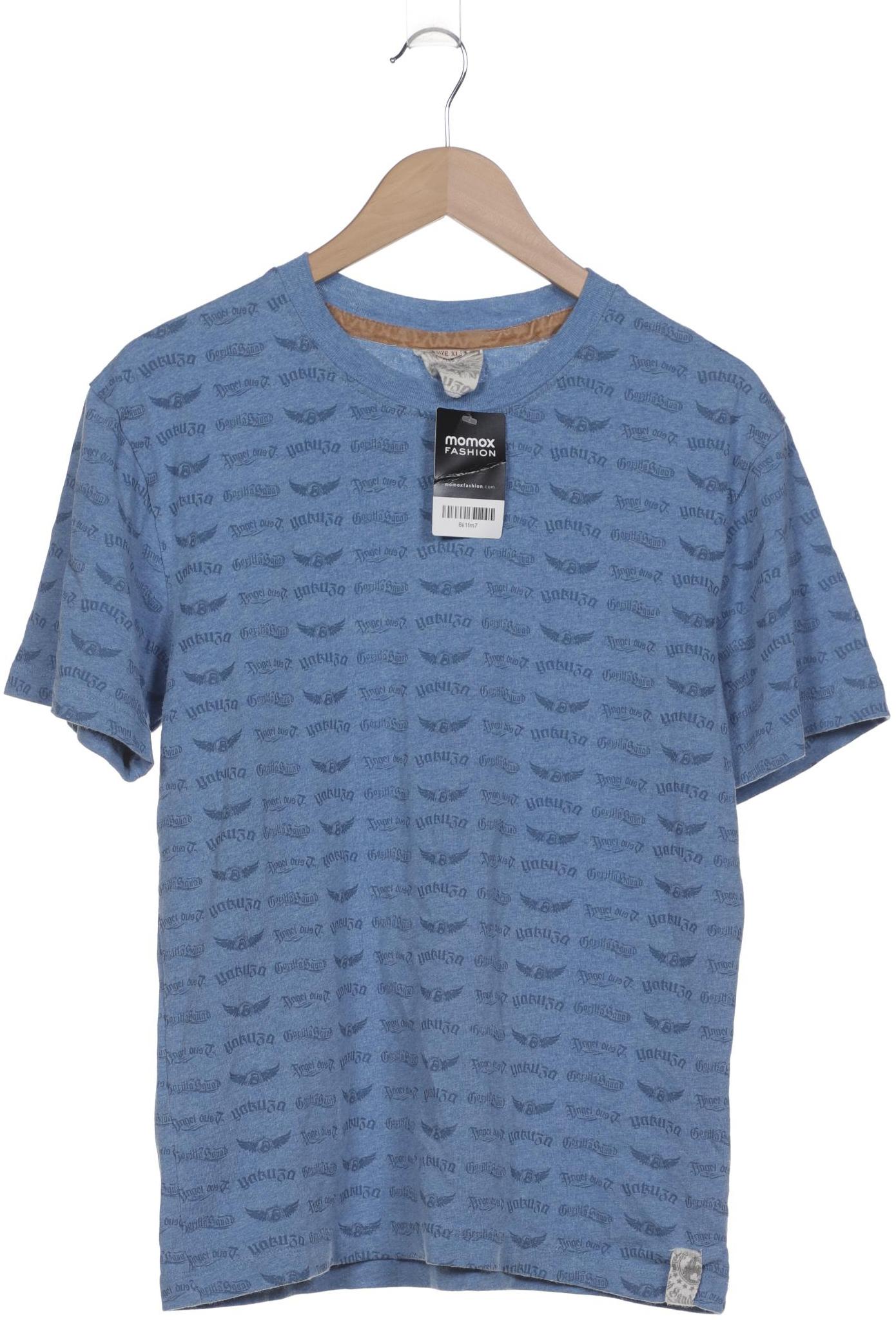 Yakuza Herren T-Shirt, blau, Gr. 54