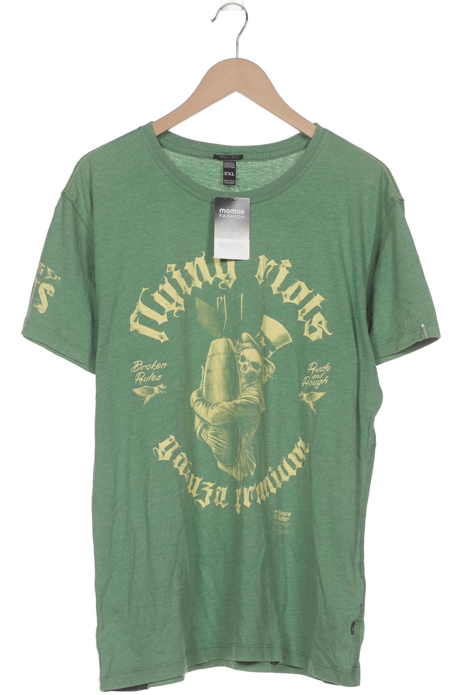 Yakuza Herren T-Shirt, grün, Gr. 56