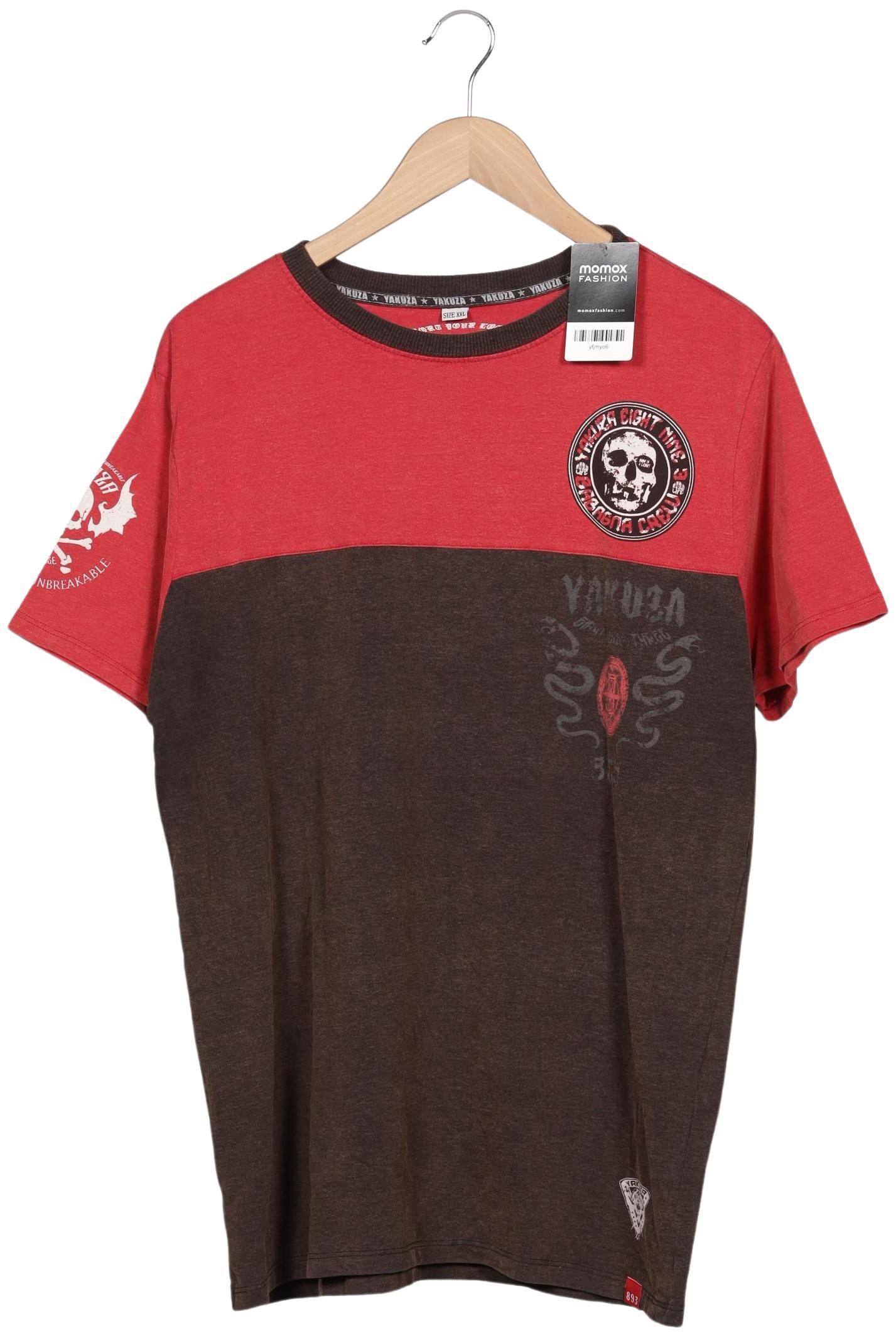 Yakuza Herren T-Shirt, braun, Gr. 56