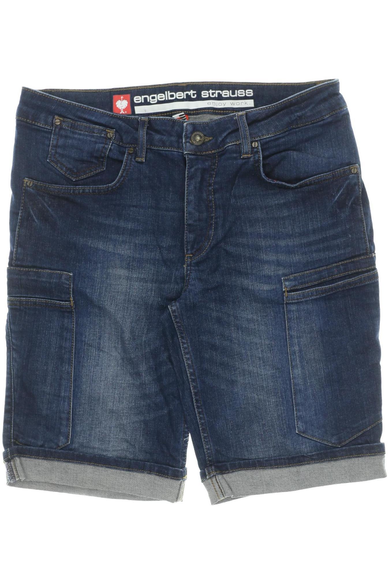 engelbert strauss Damen Shorts, blau, Gr. 42