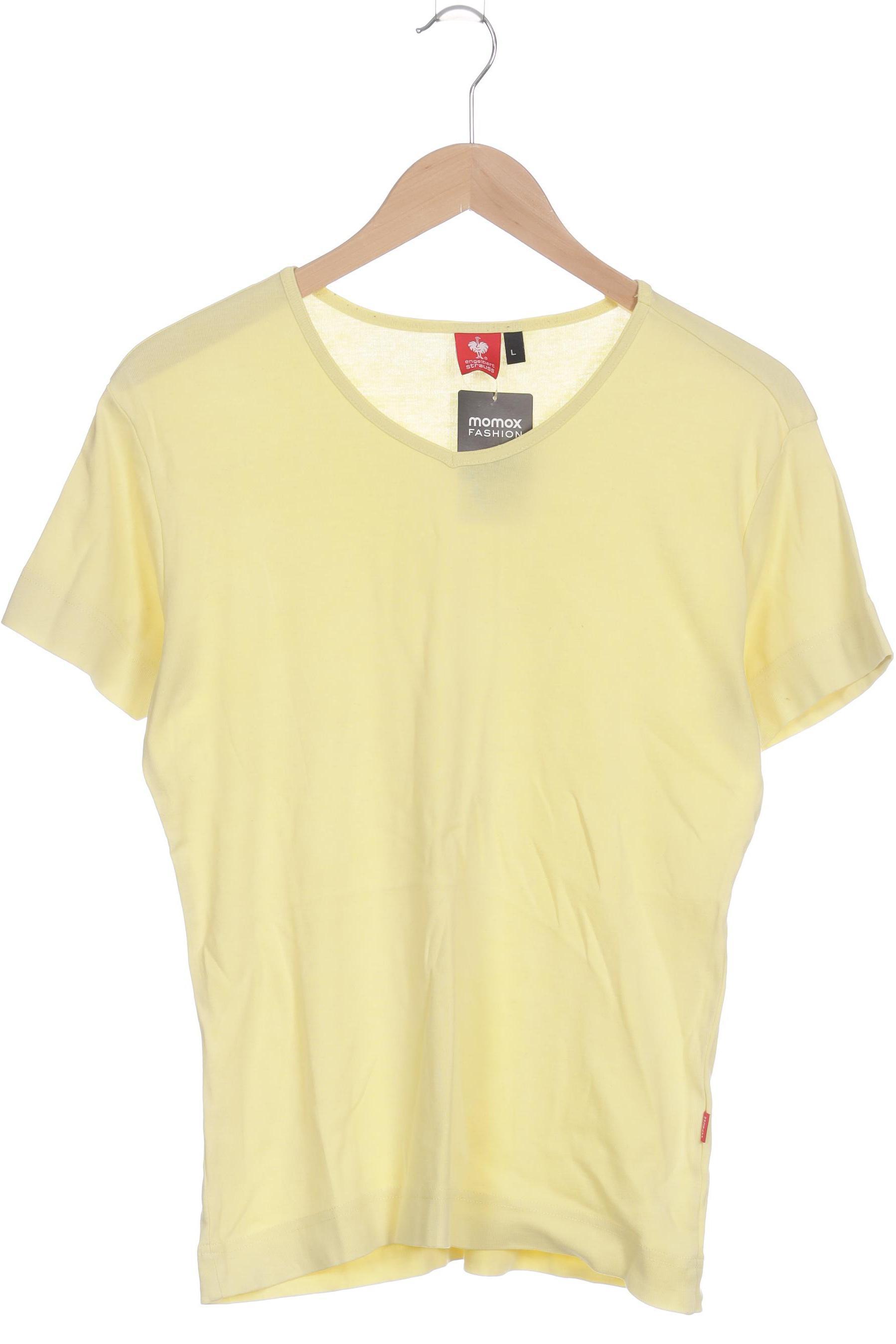 engelbert strauss Damen T-Shirt, gelb, Gr.