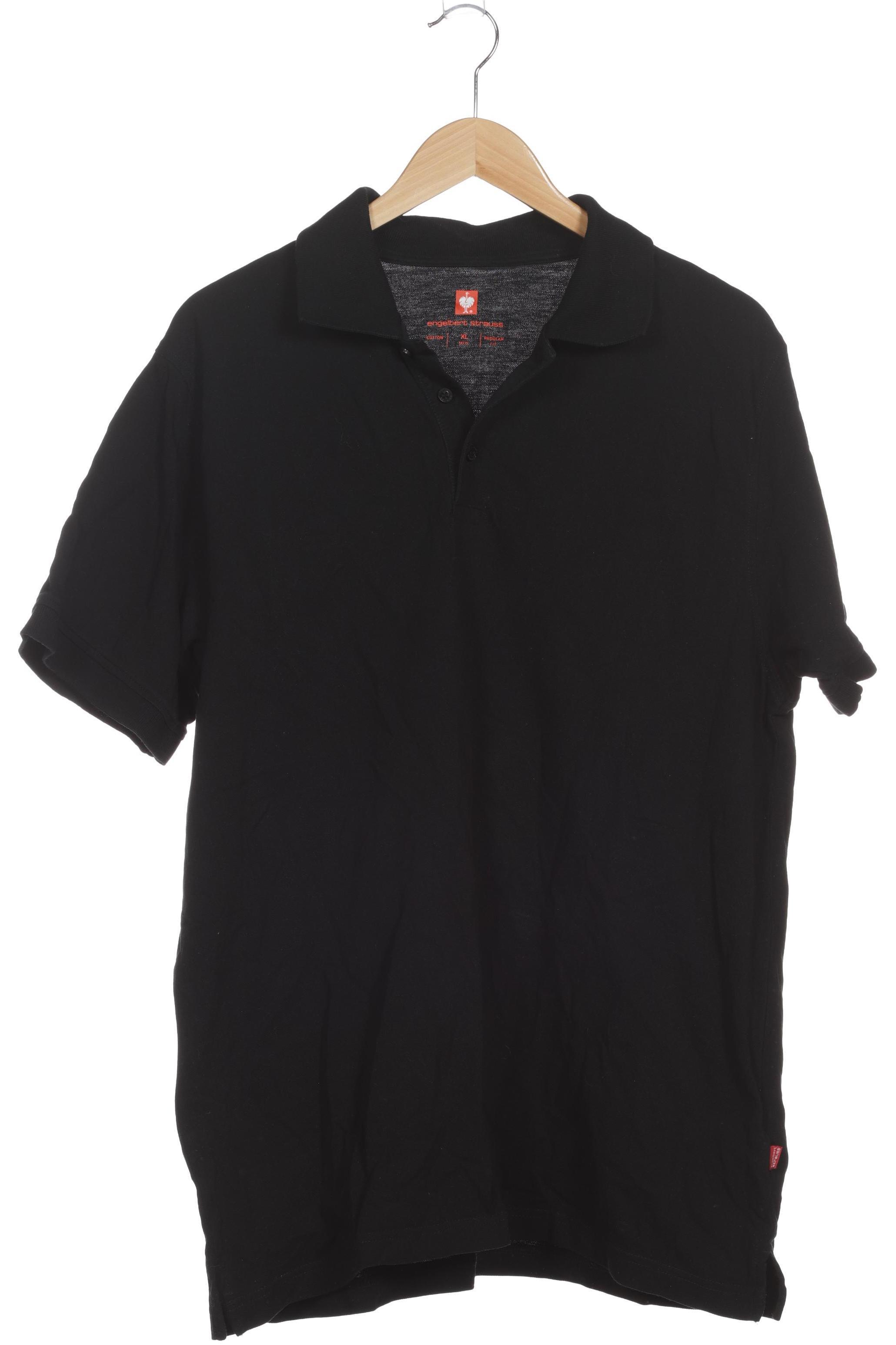 engelbert strauss Herren Poloshirt, schwarz, Gr.