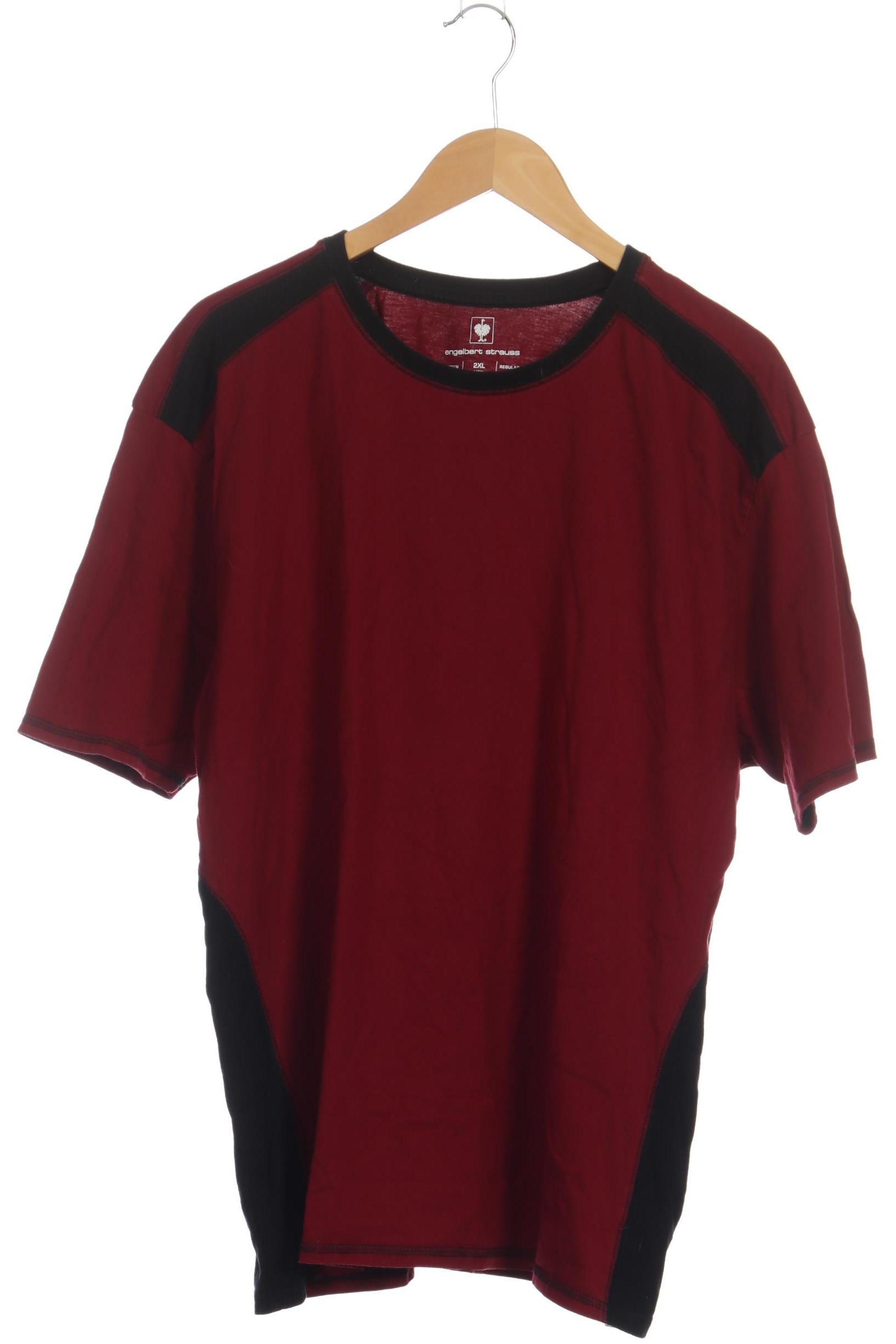 engelbert strauss Herren T-Shirt, rot, Gr.