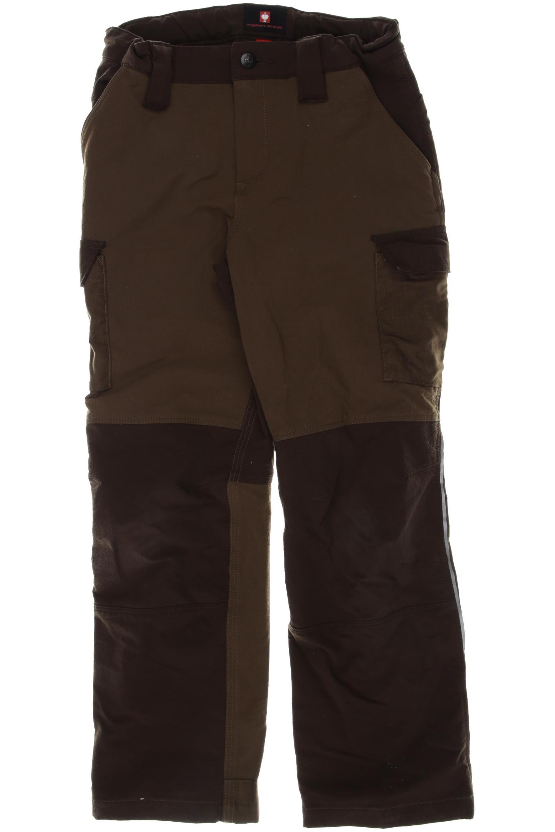 engelbert strauss Jungen Stoffhose, braun, Gr. 134