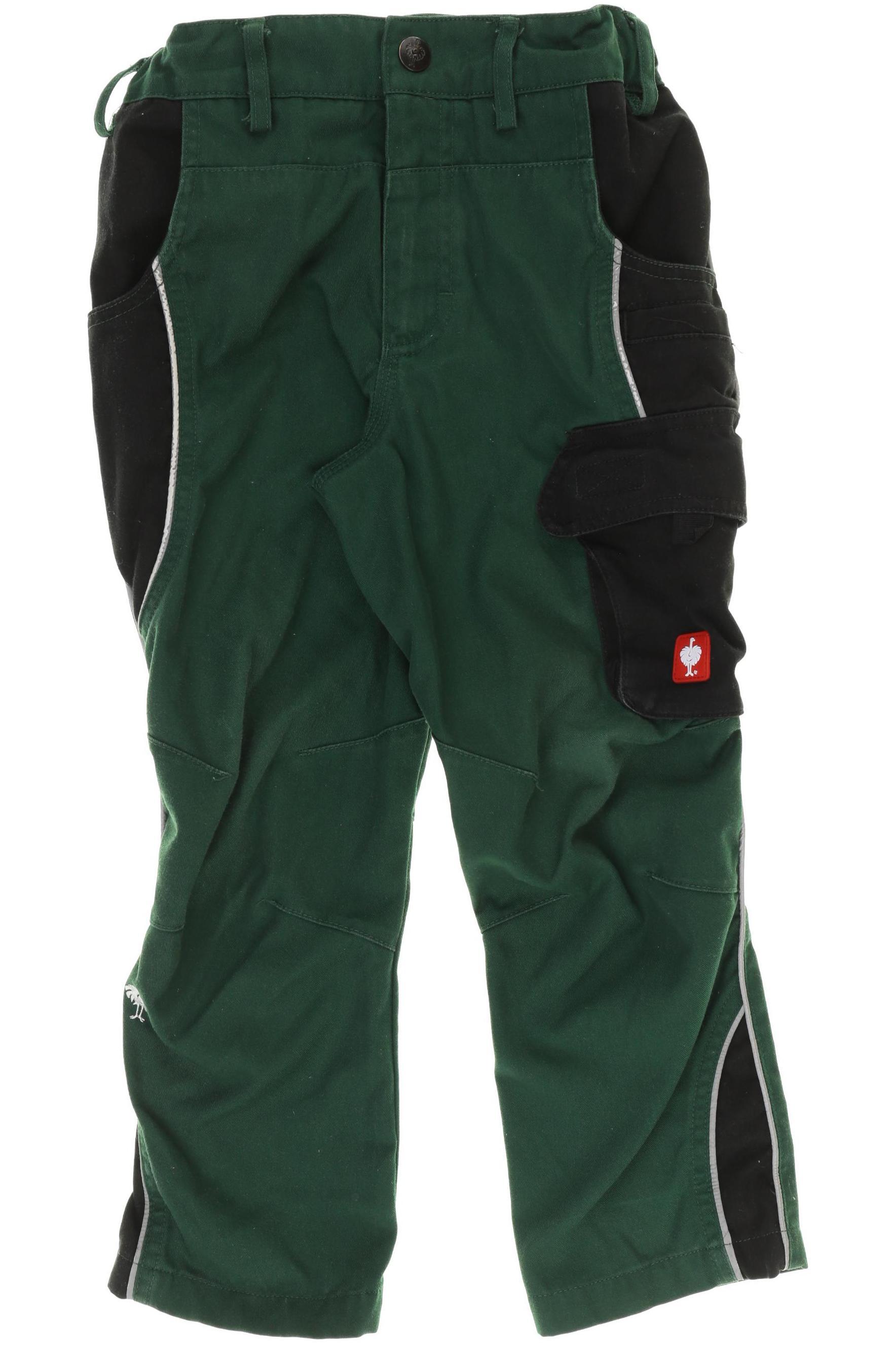 engelbert strauss Jungen Stoffhose, grün, Gr. 110