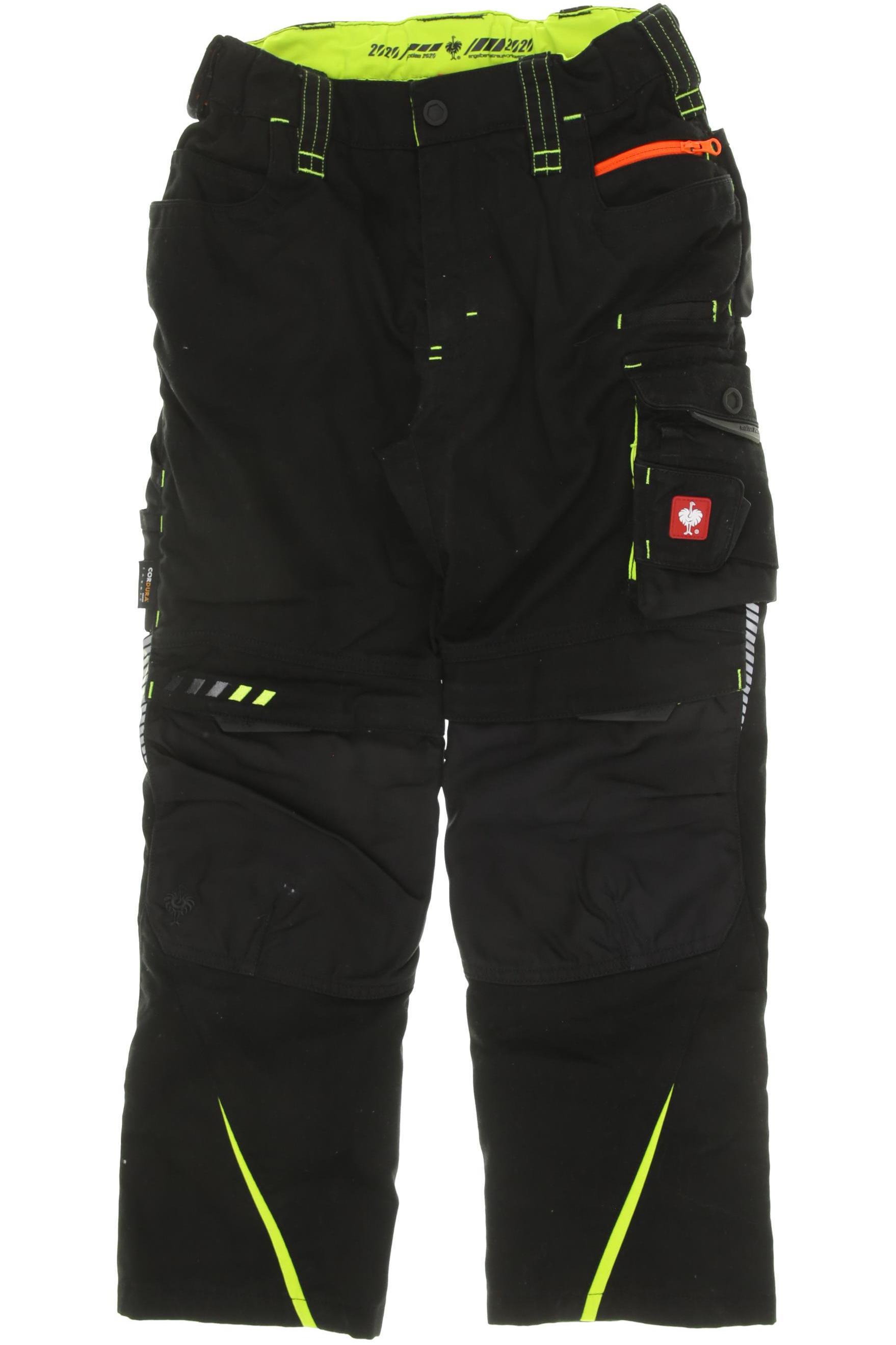 engelbert strauss Herren Stoffhose, schwarz, Gr. 134