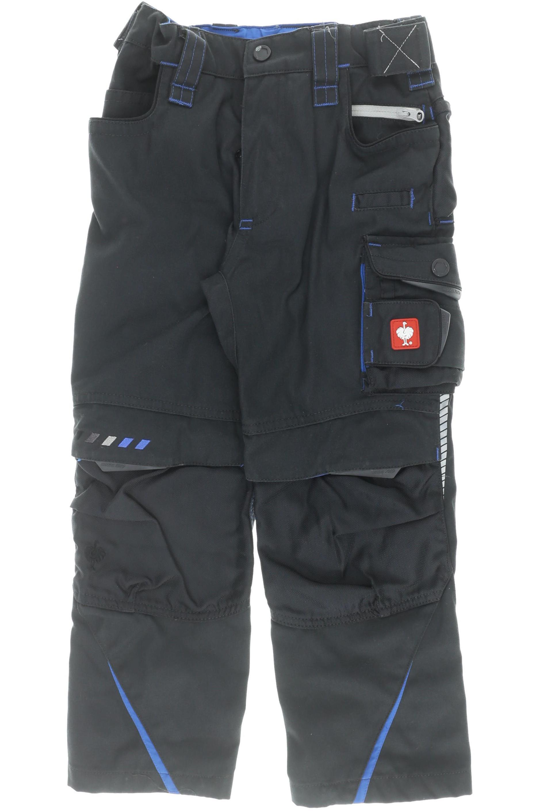 engelbert strauss Jungen Stoffhose, schwarz, Gr. 110