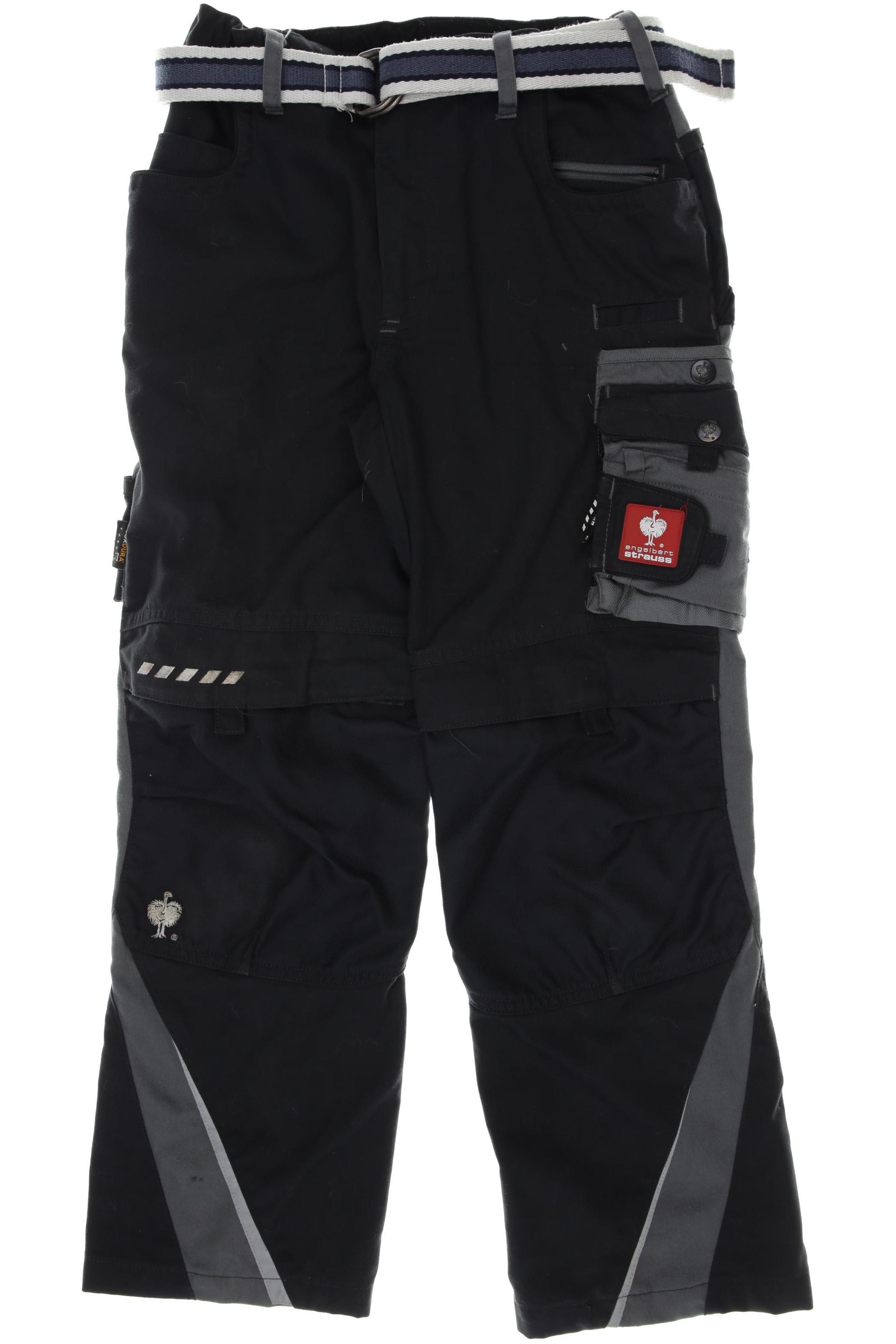 engelbert strauss Jungen Stoffhose, grau, Gr. 134