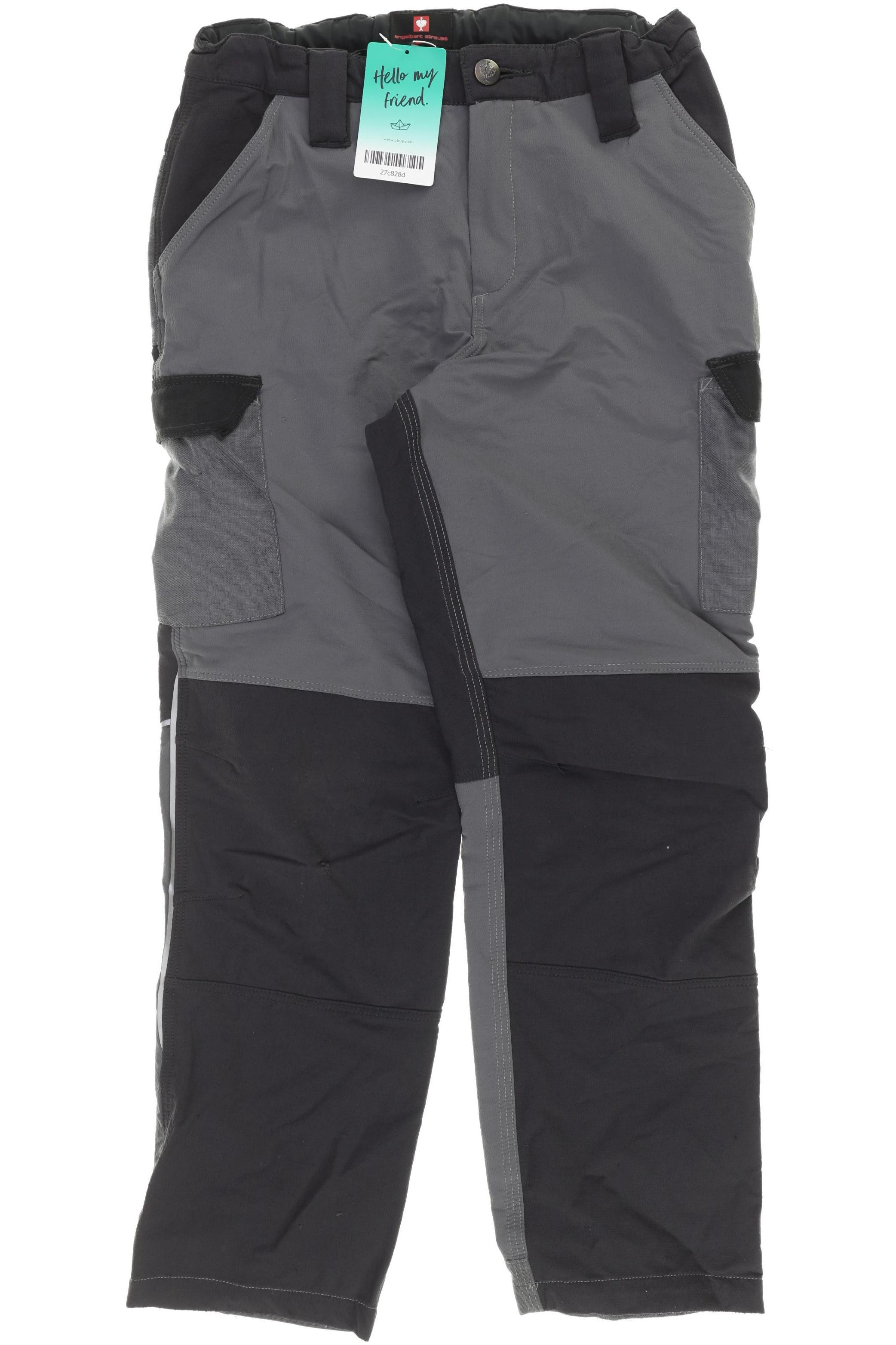 engelbert strauss Jungen Stoffhose, grau, Gr. 146