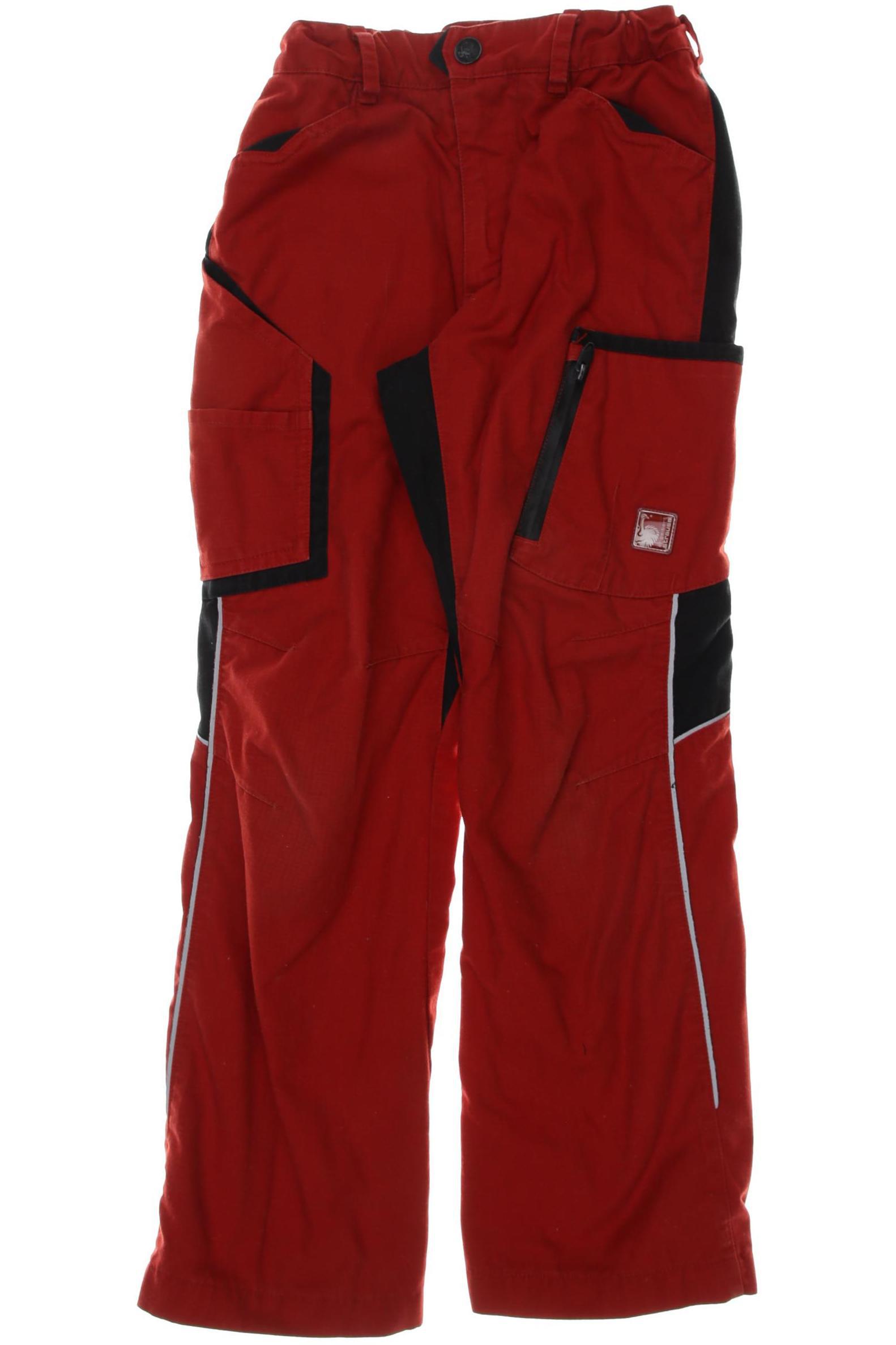 engelbert strauss Jungen Stoffhose, rot, Gr. 134