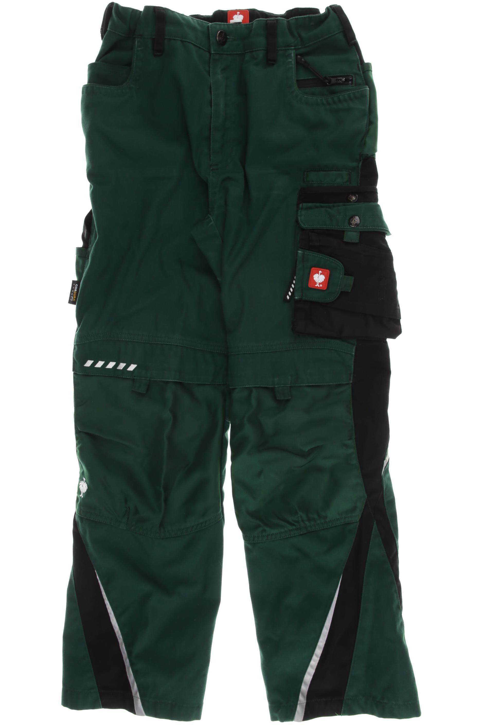 engelbert strauss Jungen Stoffhose, grün, Gr. 146