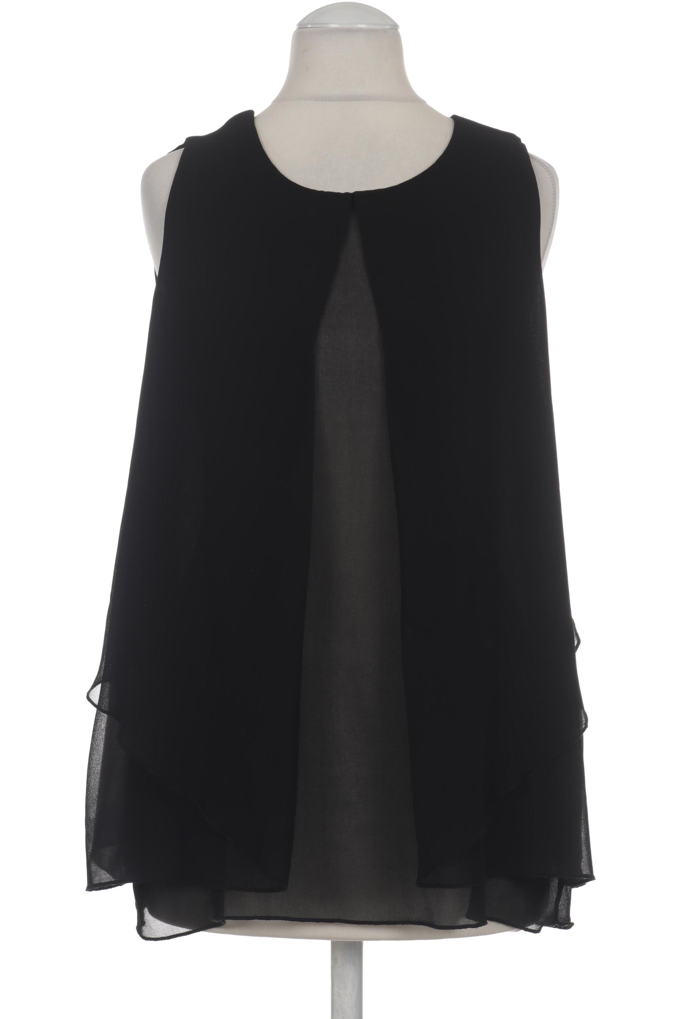 tigha Damen Bluse, schwarz, Gr.