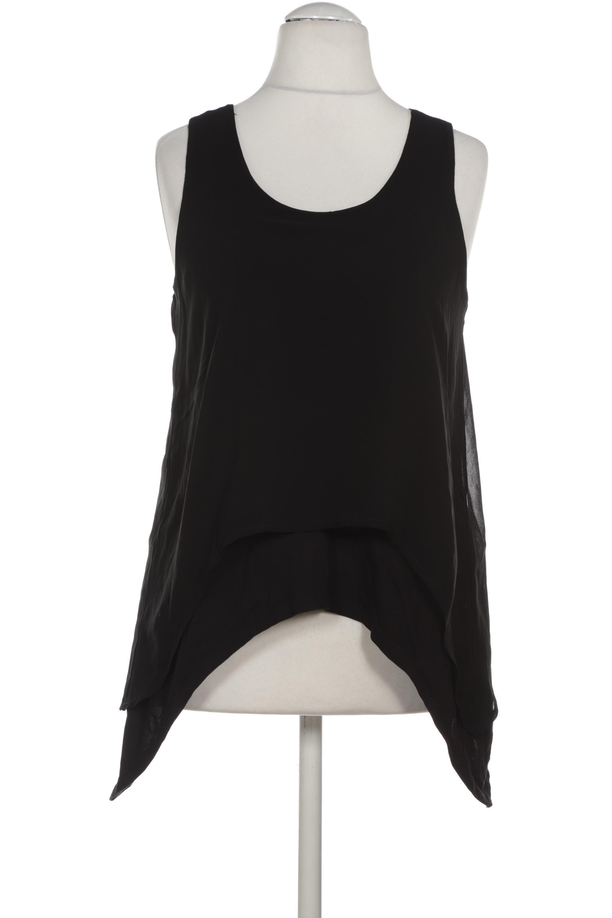 tigha Damen Bluse, schwarz, Gr.
