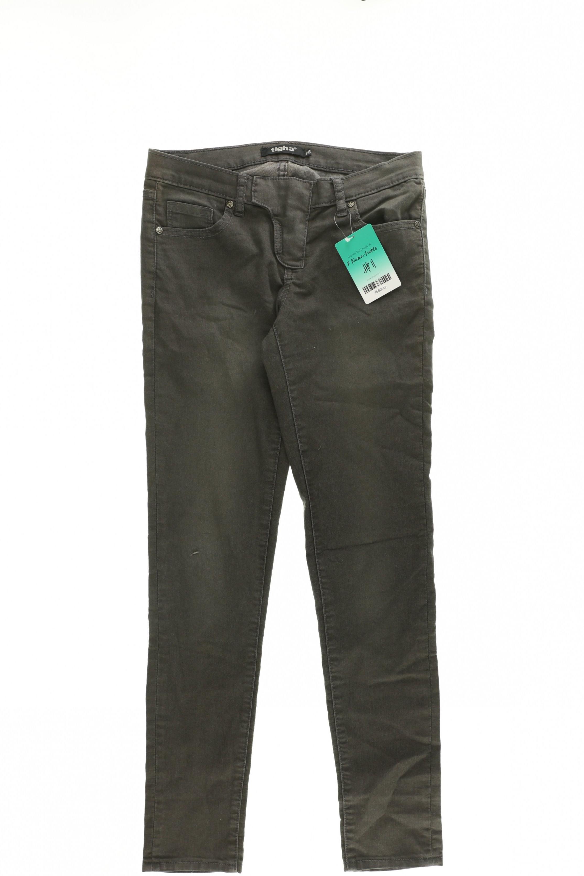 tigha Damen Stoffhose, grau, Gr. 26