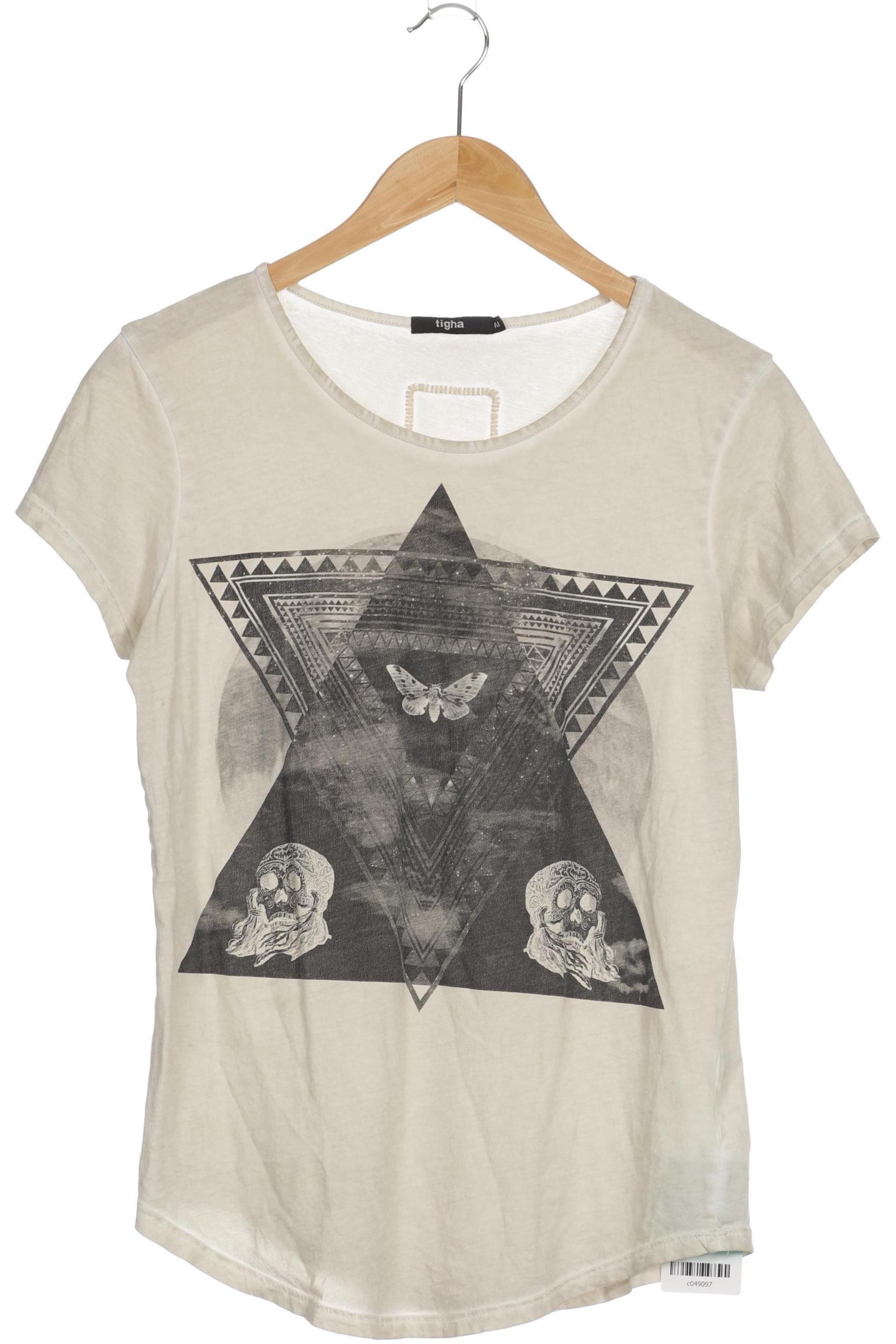 tigha Damen T-Shirt, beige, Gr.