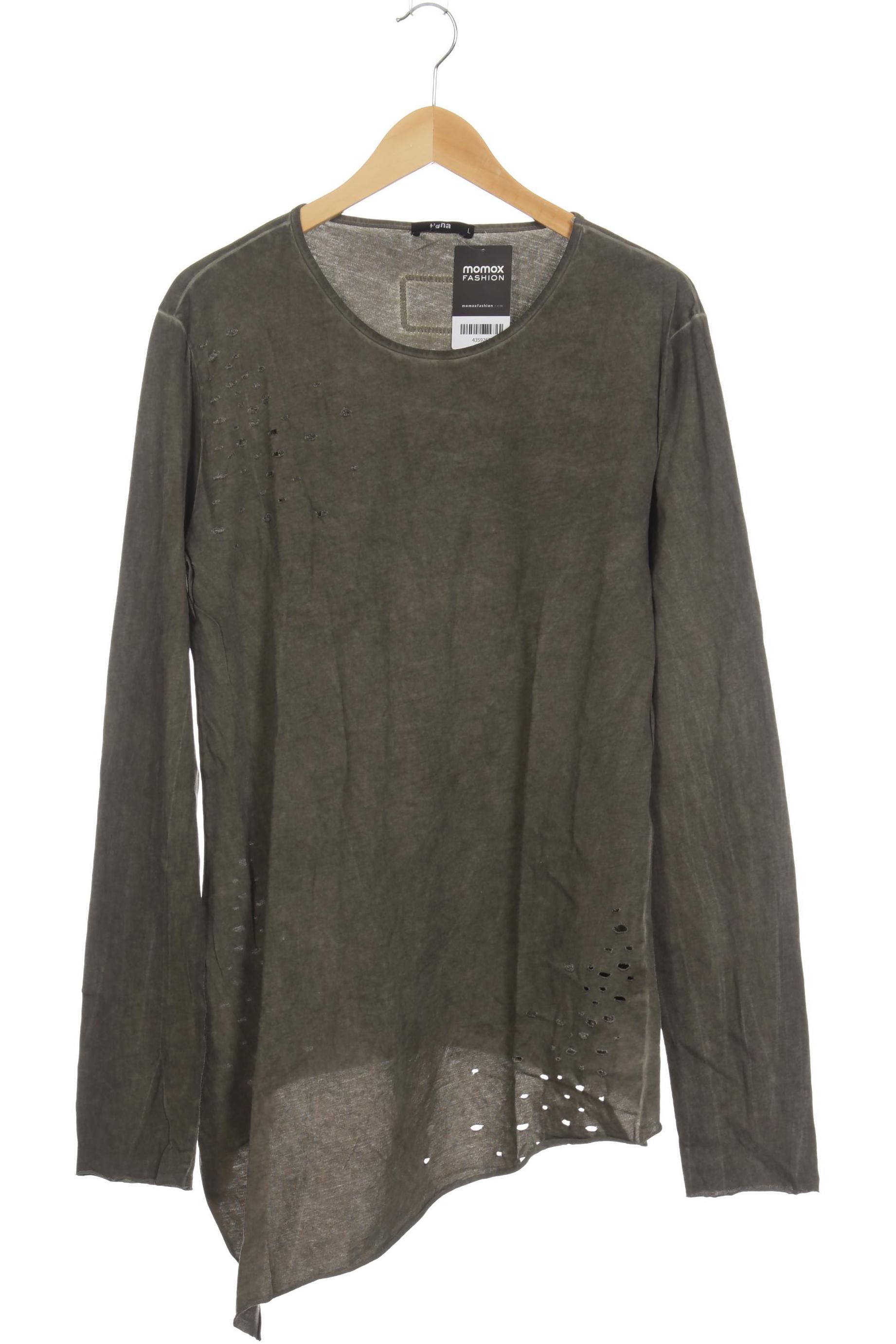 tigha Herren Langarmshirt, grün, Gr.