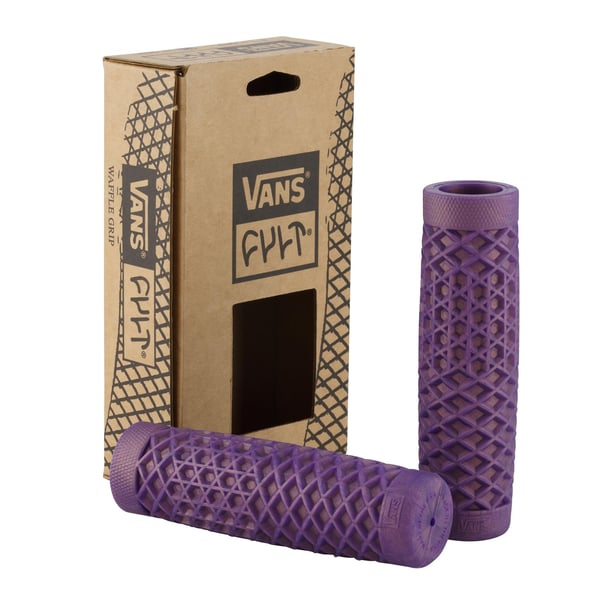 Griffe CULT VANS Waffle Ø 22/24 mm L 125 mm für Vespa ET2/ET4/LX/LXV/S/Primavera/Sprint/GTS/GTS Super/GT/GT L 50-300ccm