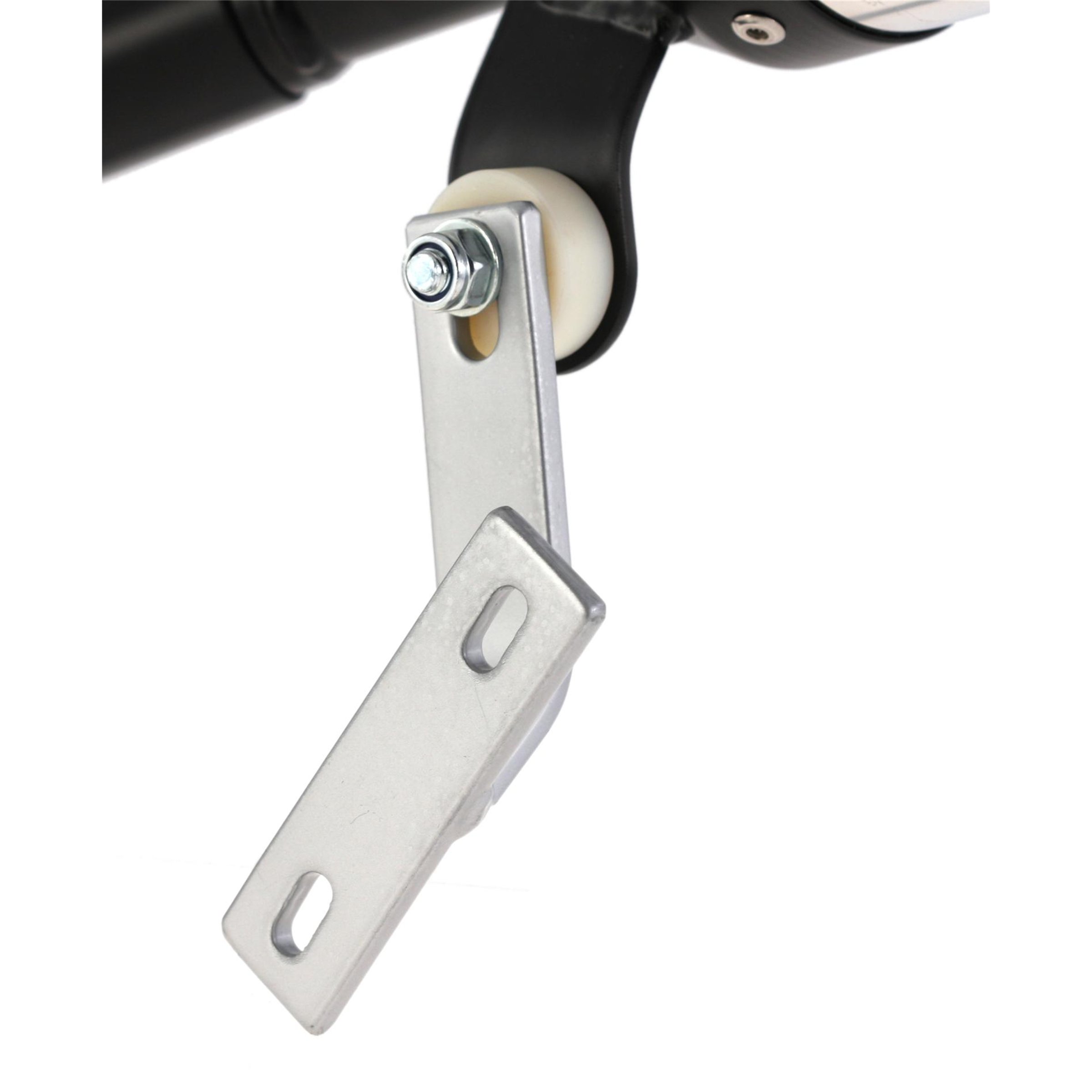Rennauspuff JL KRP3 'Fast Road', Material: Stahl schwarz, Dämpfer: Edelstahl Farbe (ESD): silber für Lambretta 125 LI/LIS/DL/GP/150 LI/LIS/SX/DL/GP/175 TV 2°-3°/200 TV/SX/DL/GP