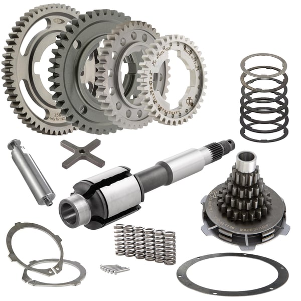 Getriebekit Z 56-42-38-36 SERIE PRO 'PX Lusso' Sport für Vespa 125 GT 2°/GTR/Super 2°/TS/150 GL 2°/Sprint 2°/V/Super 2°/Rally/PX80-200/PE/Lusso/T5/Cosa