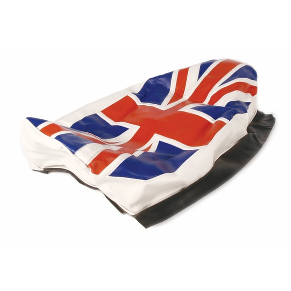 Sitzbankbezug 'Union Jack' für Vespa P80-150X/PX80-200E/Lusso 1°/P150S/P200E