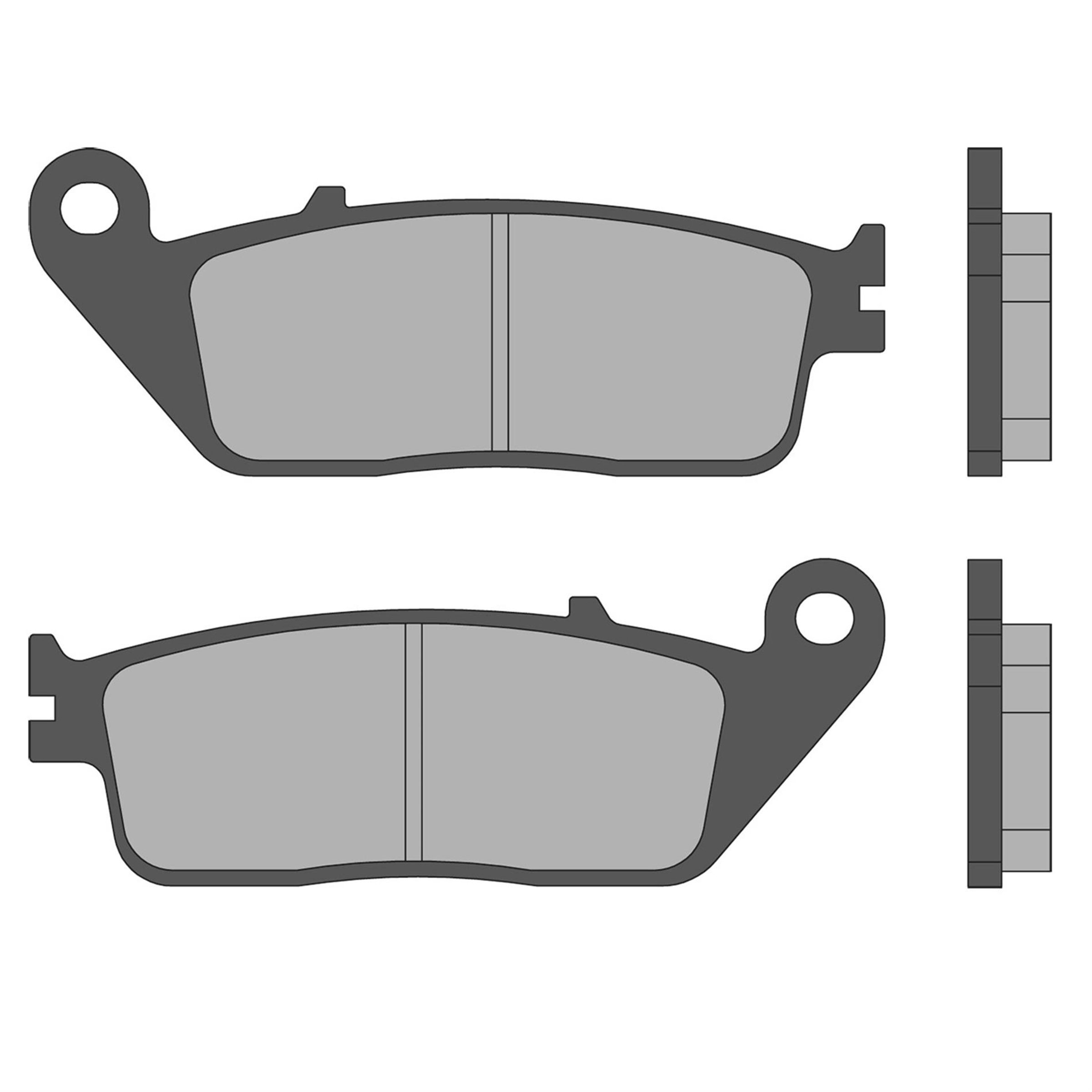 Bremsbeläge MALOSSI Sport 6215027BB für HONDA/KAWASAKI/KYMCO/MBK/SUZUKI/YAMAHA für HONDA/KAWASAKI/KYMCO/MBK/SUZUKI/YAMAHA