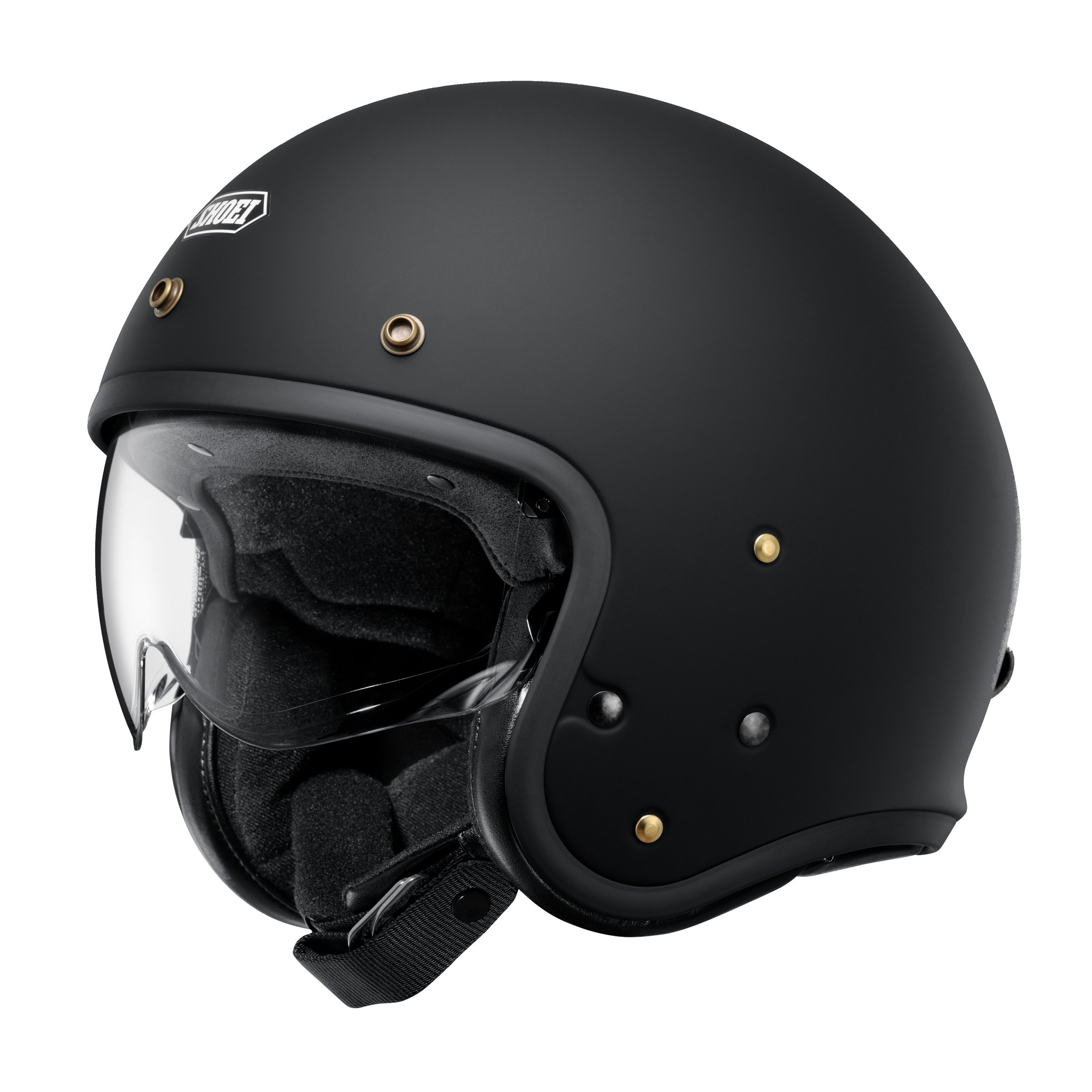 Helm SHOEI J.O2, schwarz matt, Gr. L, 59-60cm Jethelm