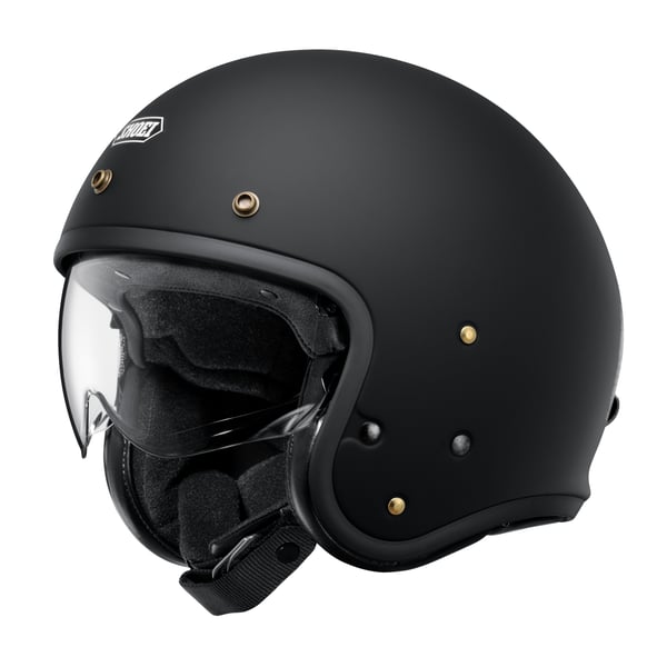 Helm SHOEI J.O2, schwarz matt, Gr. XL, 61-62cm Jethelm