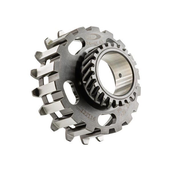 Kupplungszahnrad Z 24 DRT für Kupplung 'COSA 2' für Primär Z 65 für Vespa 125 VNA-TS/150 VBA-Super/180-200 Rally/PX80-200/PE/Lusso/Cosa/T5