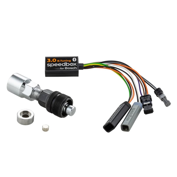 Tuningmodul Set E-Bike SPEEDBOX 3.0 B.TUNING `20/`21 (Gen4) mit Kurbelabzieher für E-Bikes/Pedelecs mit Motor BOSCH Active/ Plus/ Cargo/ Performance/ CX, Gen2/Gen3/Gen4