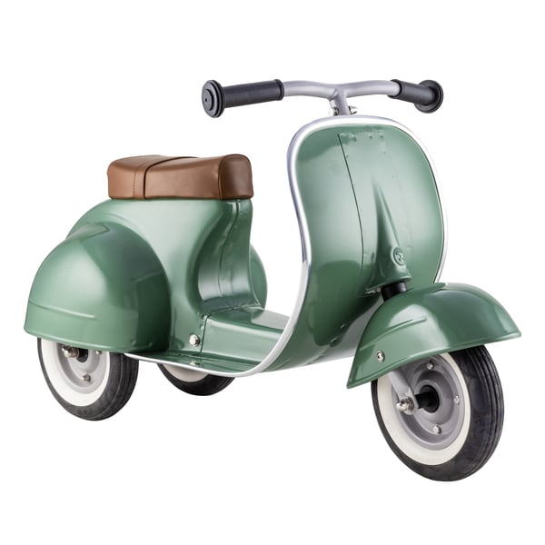 Kinderroller Laufrad PRIMO Ride On Classic olivgrün 