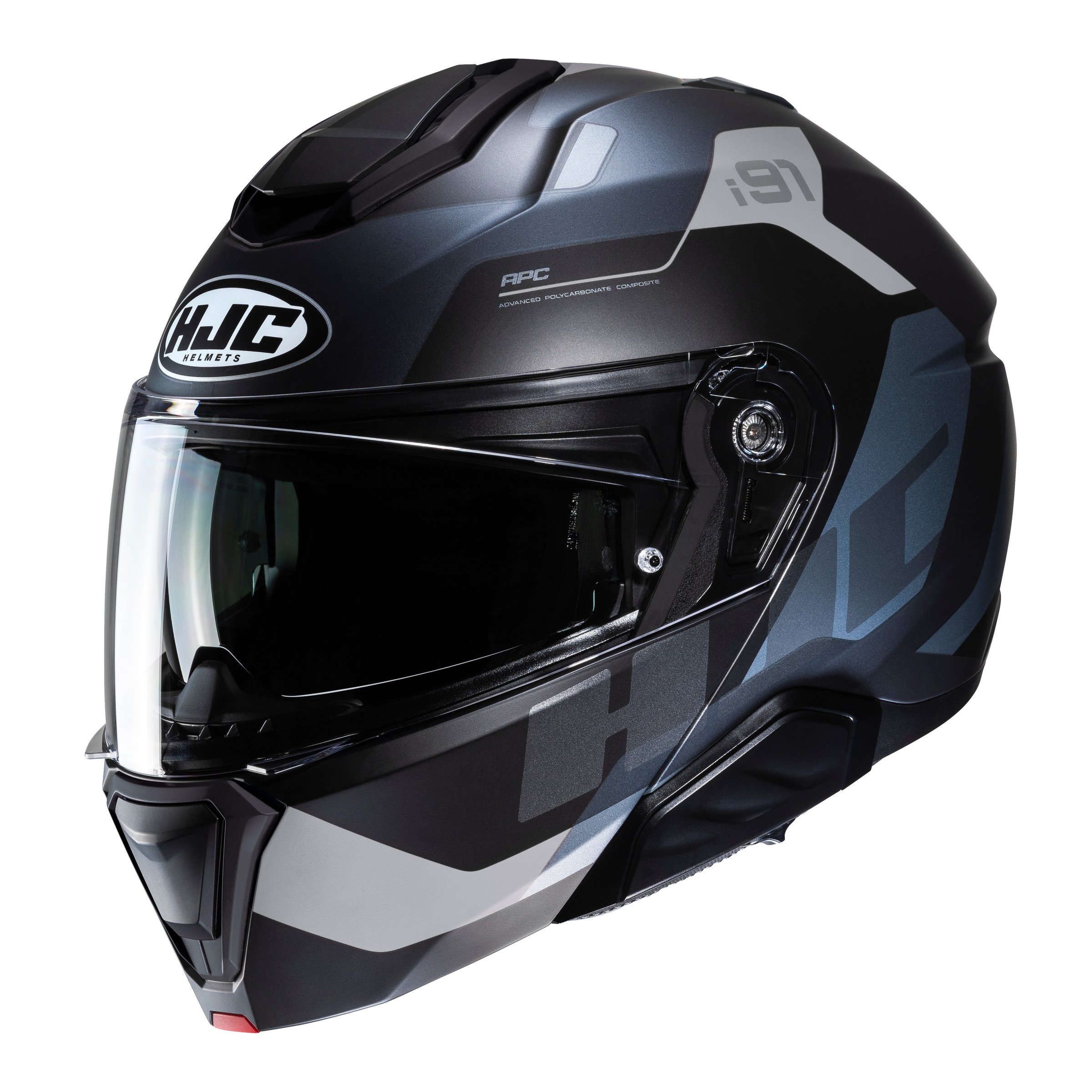 Helm HJC i91 CARST, schwarz matt, Gr. M, 57-58 cm Modularhelm
