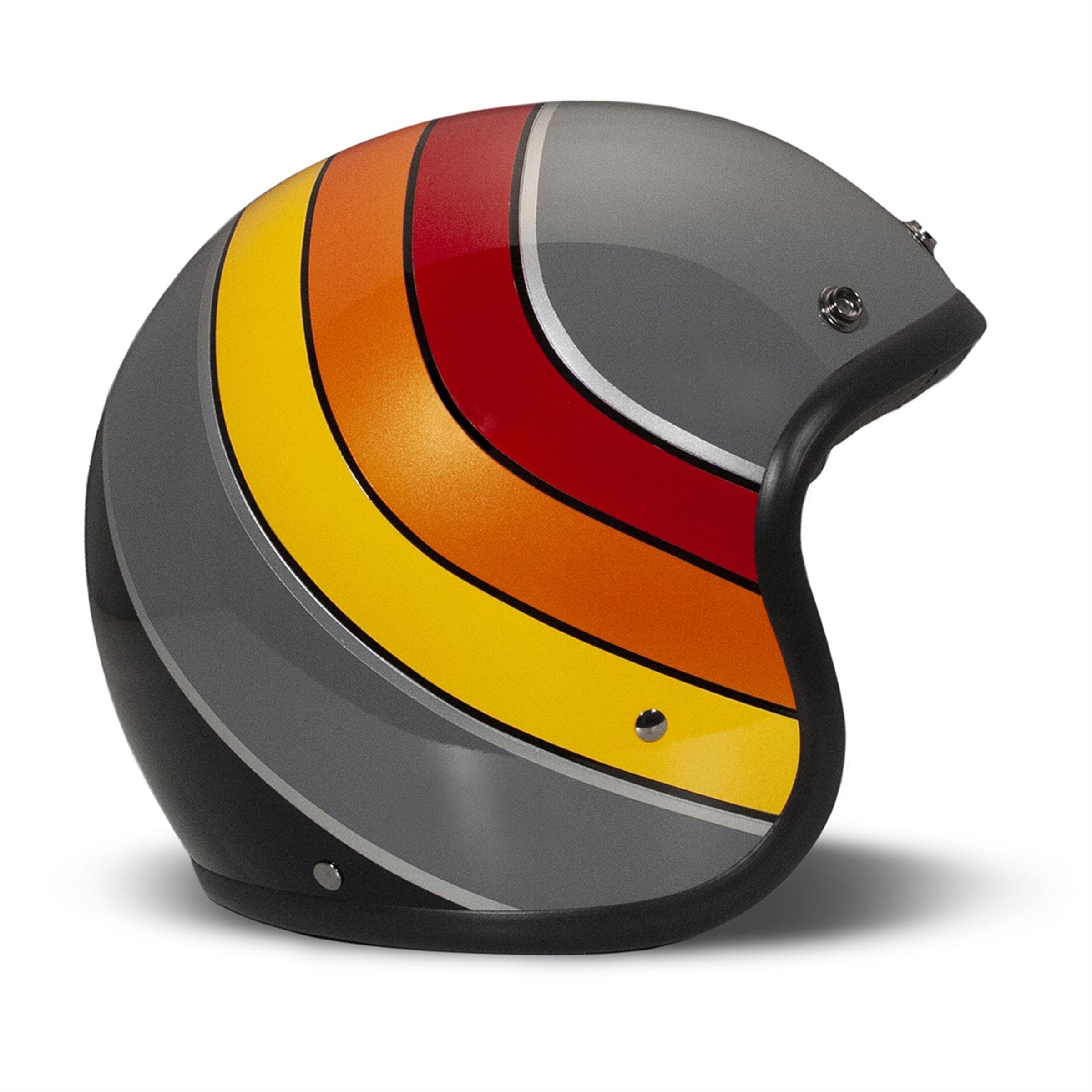 Helm DMD Vintage Curve, grau glänzend, Gr. S, 55cm 