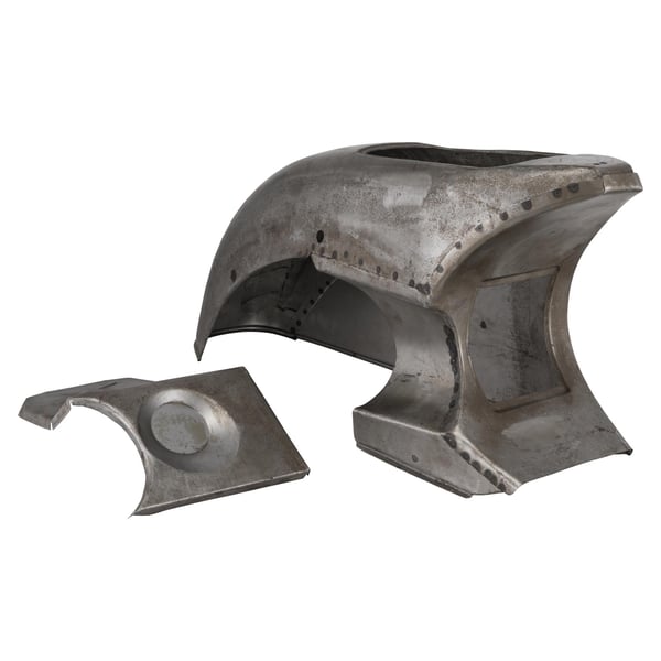 Rahmenheck Set CARLUCCI für Vespa 125 VM/VN/150 VL