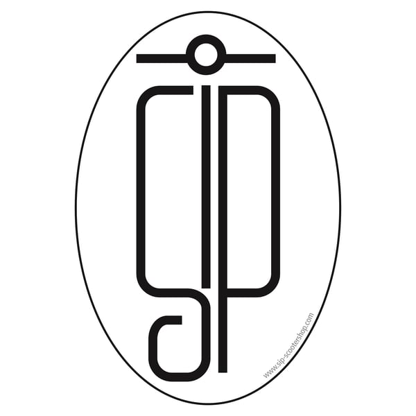 Aufkleber SIP mit Motiv Signet 