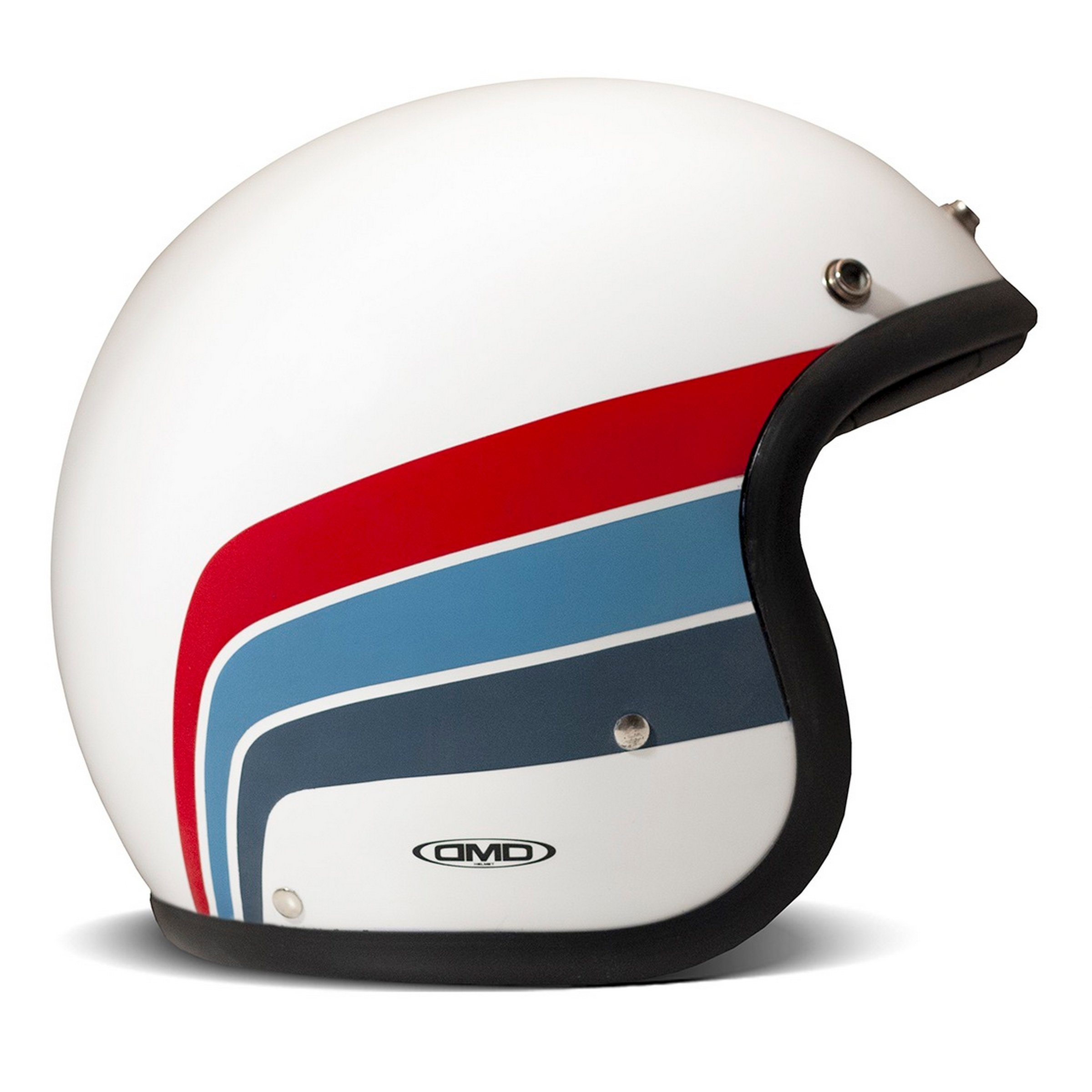 Helm DMD RETRO Artemis, weiß glänzend, Gr. XXL, 61cm Jethelm