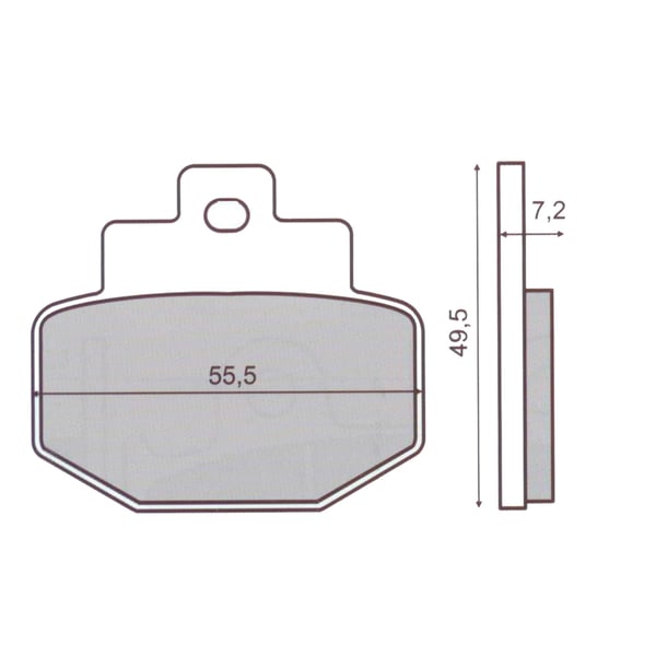 Bremsbeläge GALFER SPORT S52 