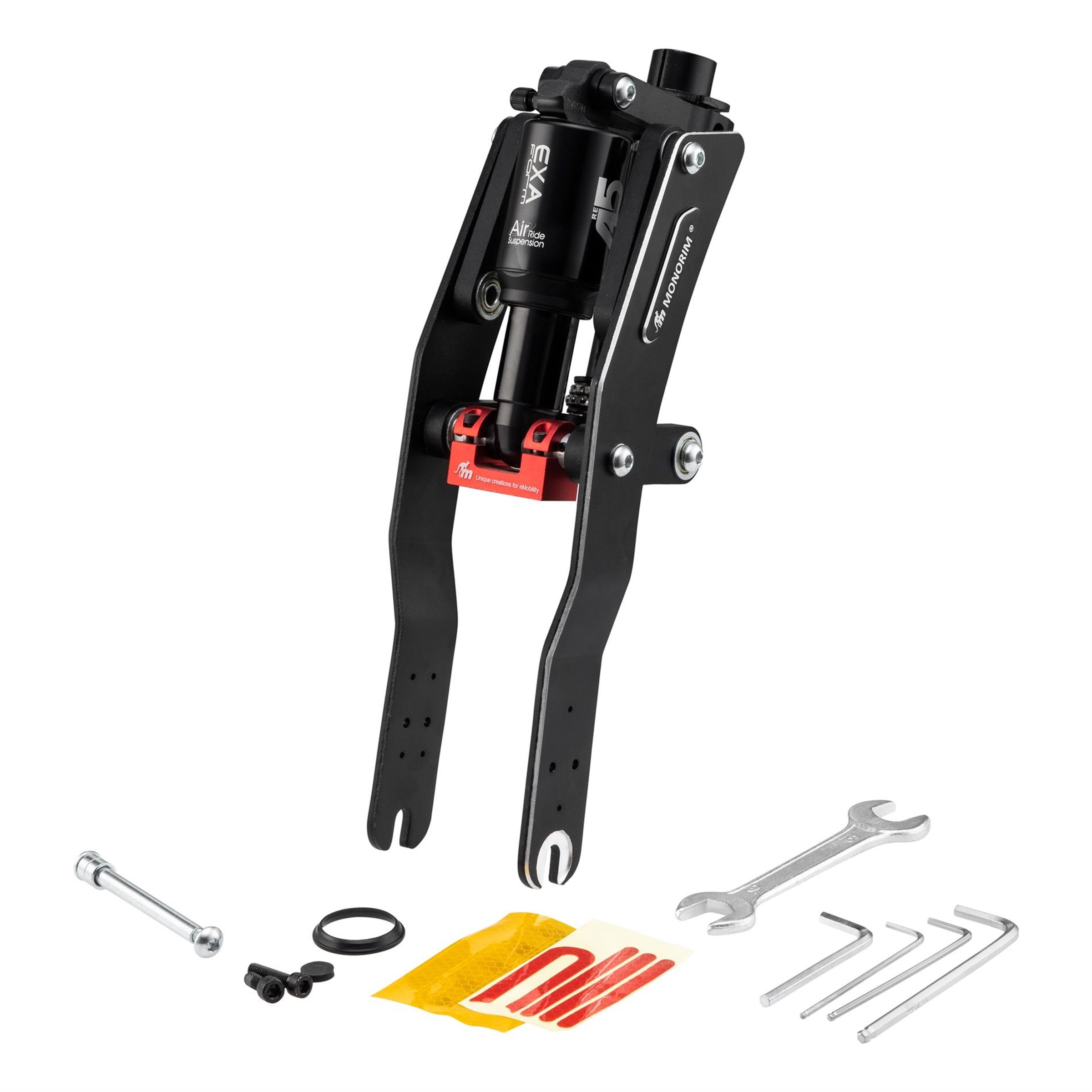 Stoßdämpferkit MONORIM für E-Scooter Vorderrad ME für XIAOMI M365/PRO/PRO2/1S/MI3/MI4/ES für XIAOMI M365/PRO/PRO2/1S/MI3/MI4/ES
