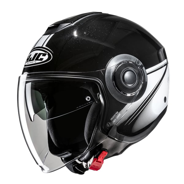 Helm HJC i40N, schwarz, Gr. S, 55-56 cm Jethelm