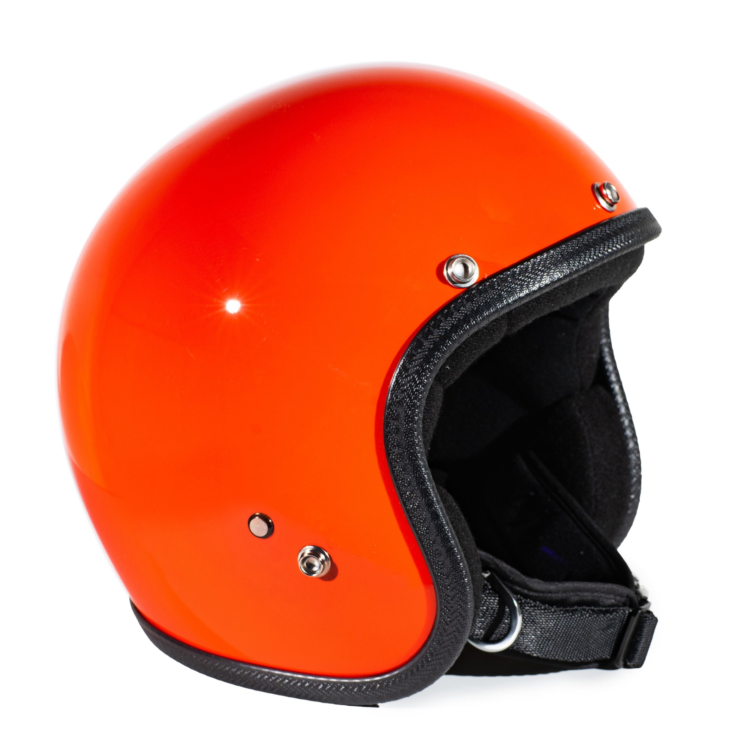 Helm 70'S PASTELLO Vintage, orange, Gr. XXL, 63-64 Jethelm