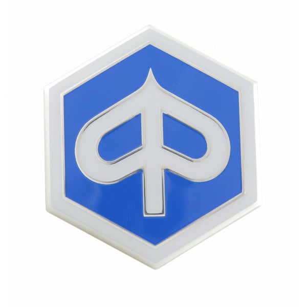 Emblem PIAGGIO 6-Eck Kaskade 1B003766 - 624554 für PIAGGIO Beverly/Carnaby/Liberty/MP3/X7/X8/X10/X EVO