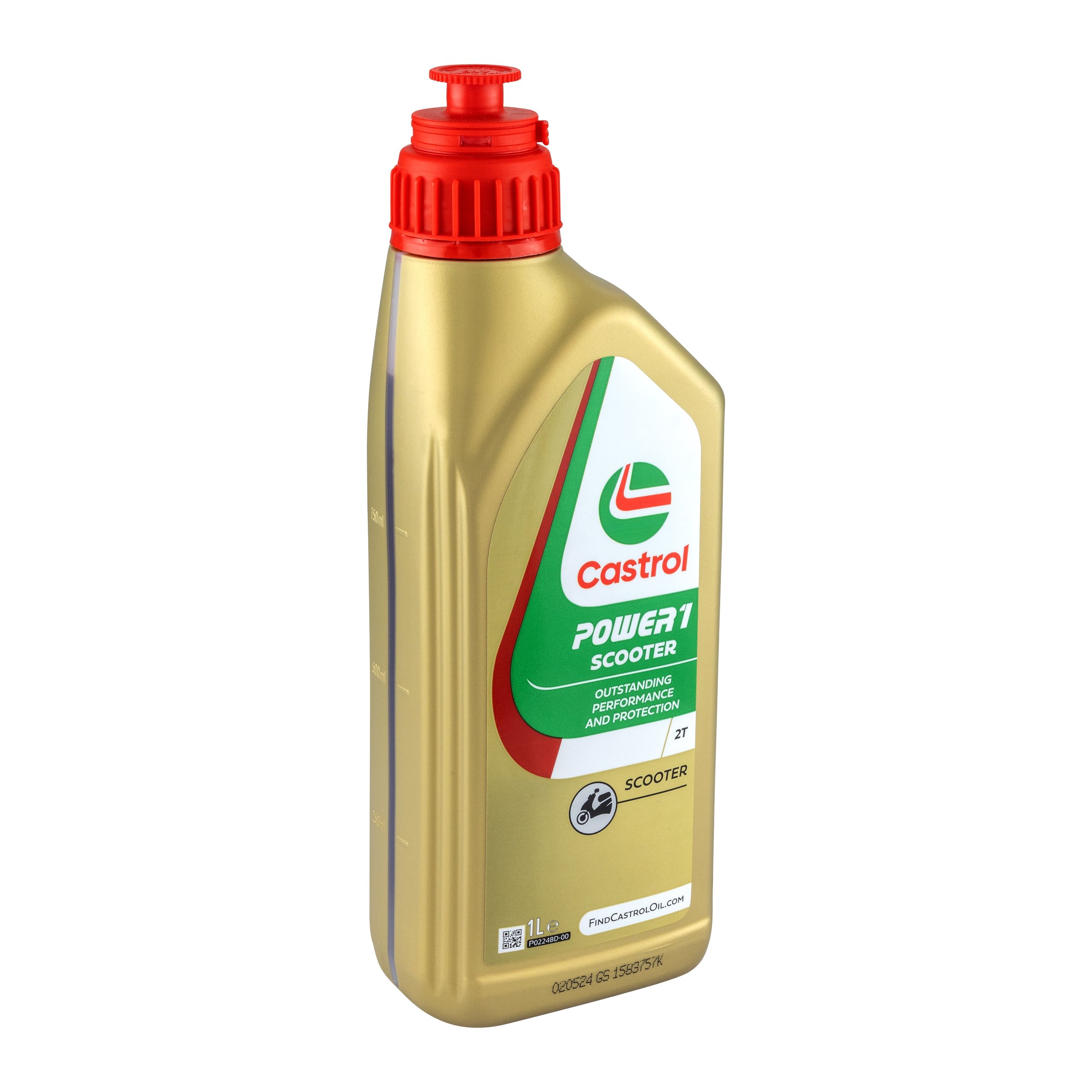 Öl 2-Takt CASTROL POWER 1 Scooter 2T 