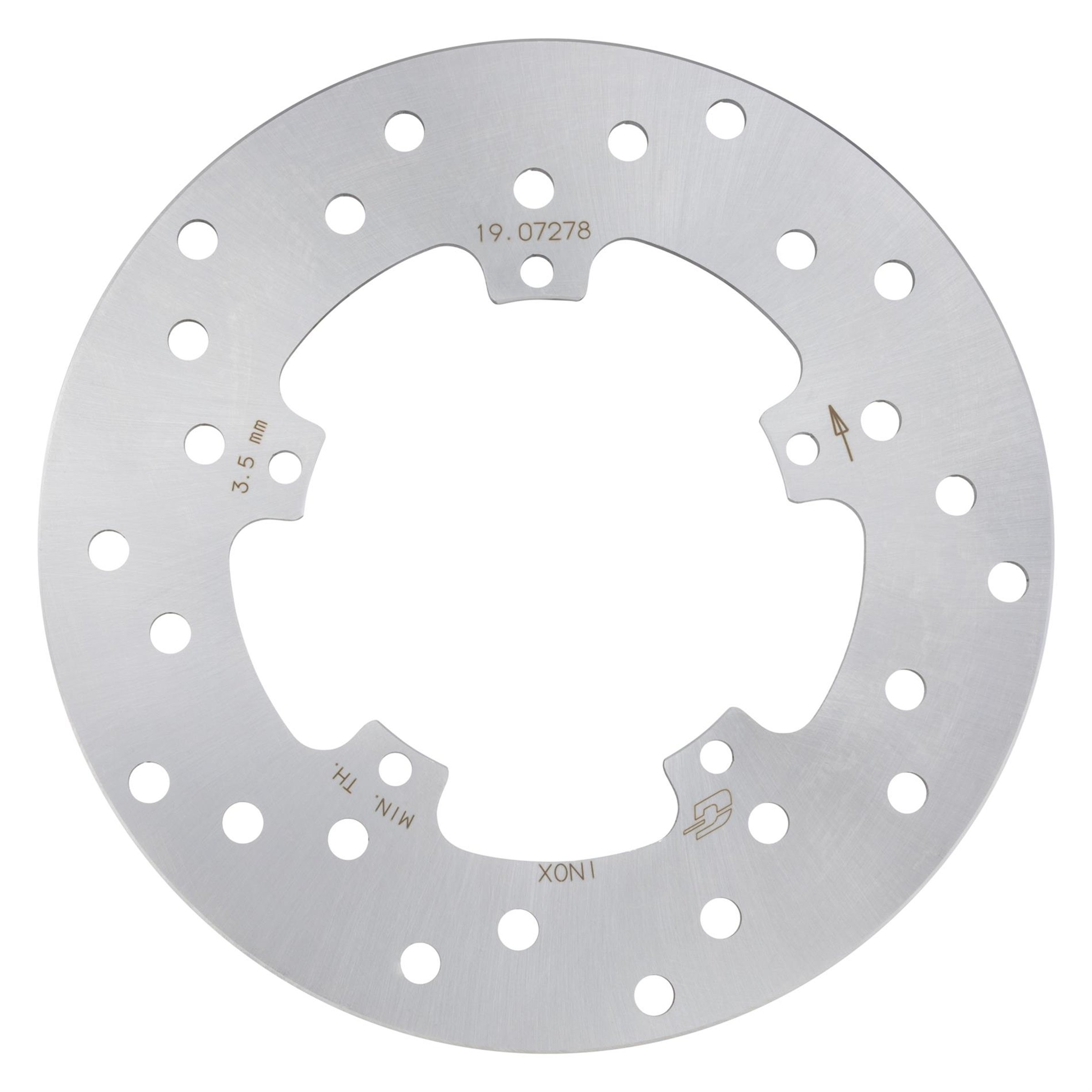 Bremsscheibe GRIMECA Standard 563246 - C-3721415 für Vespa PX 125-200 E '98/MY/'11/ET2/ET4/LX/LXV/S/Primavera/Sprint 50-150ccm/LML Star 125-200 2T/4T für Vespa PX 125-200 E '98/MY/'11/ET2/ET4/LX/LXV/S/Primavera/Sprint 50-150ccm/LML Star 125-200 2T/4T