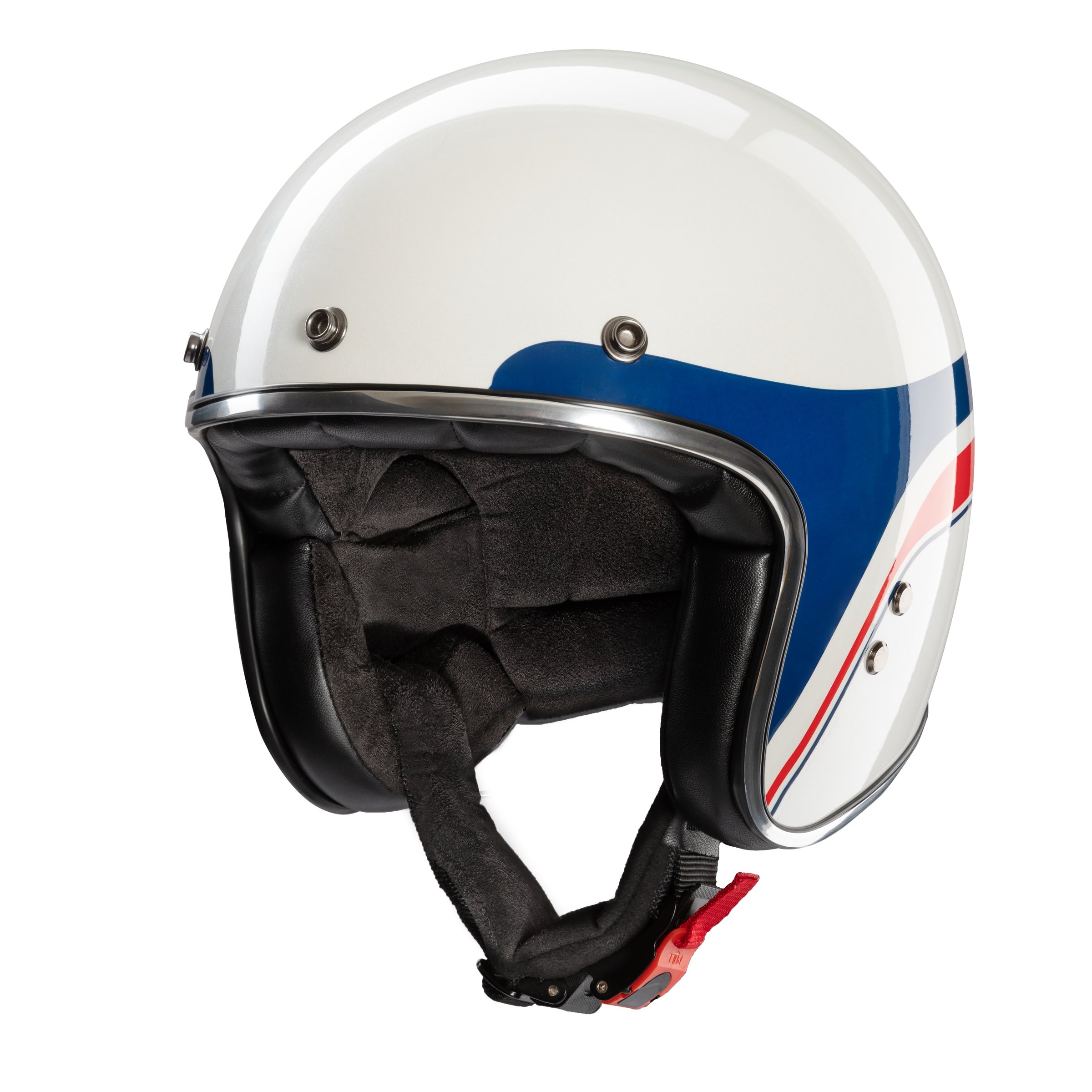 Helm REDBIKE RB-803 SILVERSTONE, weiß, Gr. L, 59-60 Jethelm