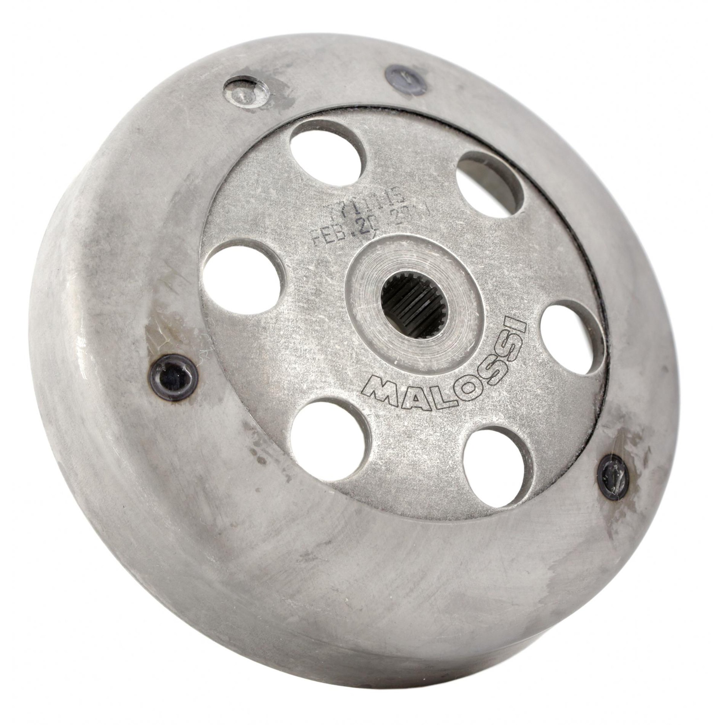 Kupplungsglocke MALOSSI Maxi Clutch Bell 7713368 für APRILIA Leonardo/BENELLI Velvet/ITALJET Jupiter/Millennium/MALAGUTI Madison/MBK Cityliner i.e./Doodo/Skycruiser/Skyliner/Thunder/YAMAHA Majesty -'99/Maxster/Teo's/X-City/X-Max für 125ccm i.e/150ccm 4T L
