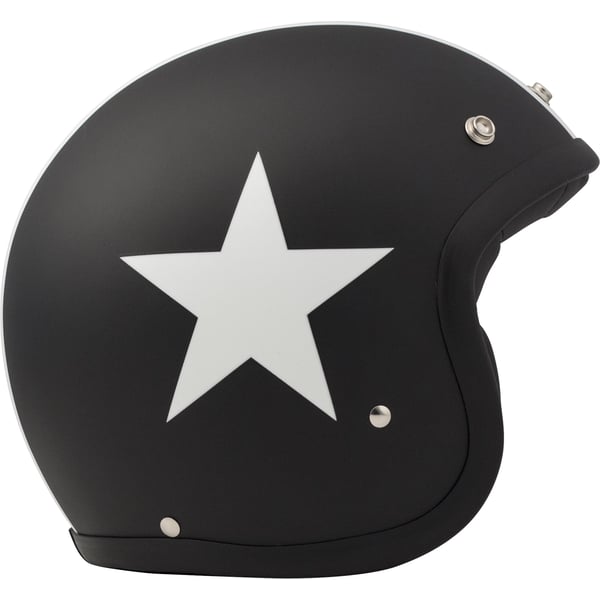 Helm DMD Vintage Star Black, Gr. S, 55cm Jethelm