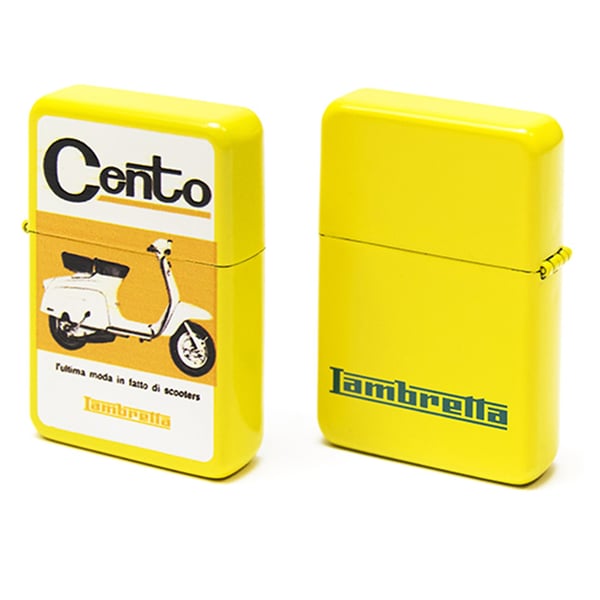 Feuerzeug FORME mit Motiv Lambretta 'Cento' 